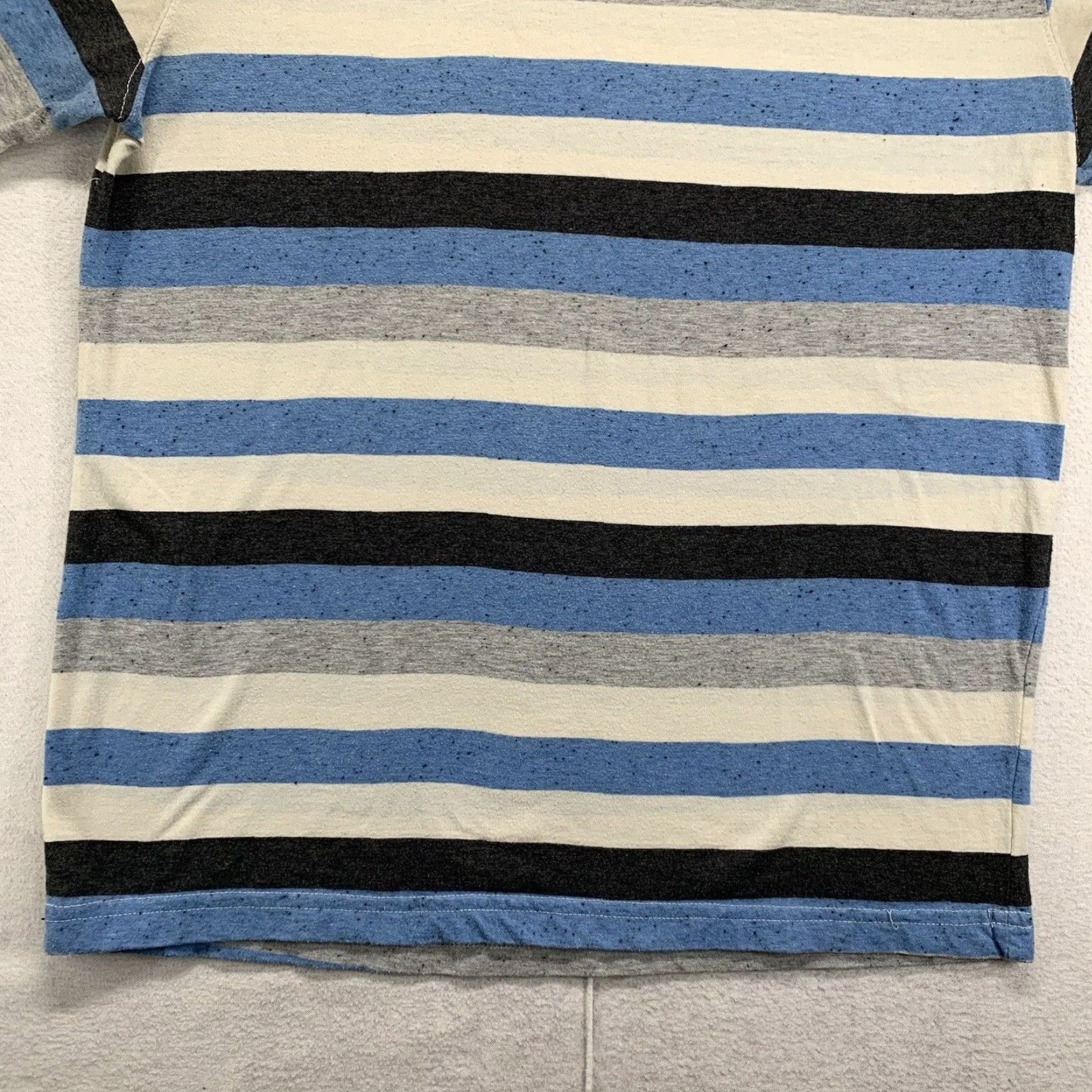 Ocean Pacific VINTAGE Ocean Pacific T-Shirt Men’s Small Short Sleeve Cotton Blend Striped V-Neck Surfer Style The Ramones Men Size US S / EU 44-46 / 1 - 2 Thumbnail
