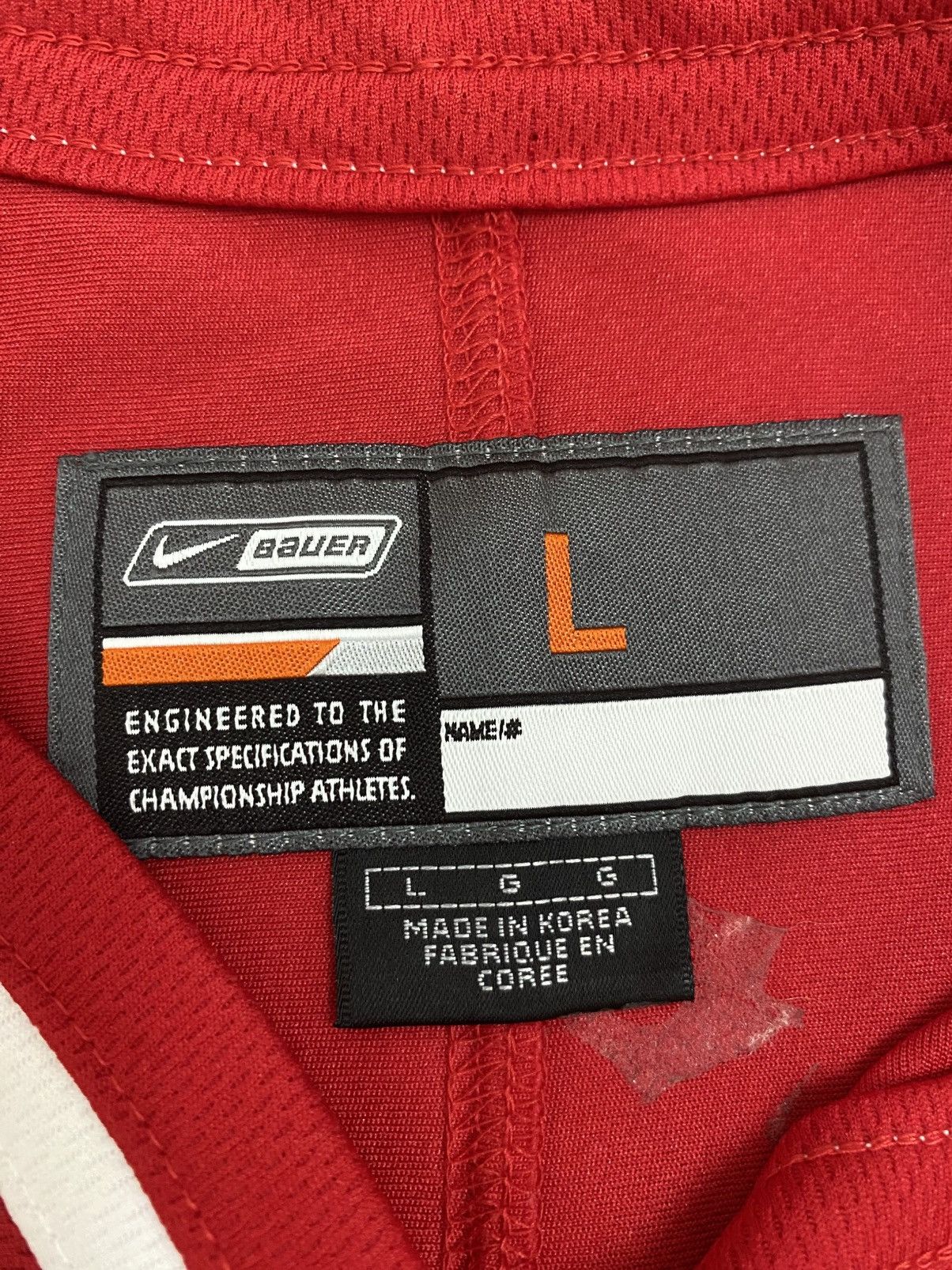 Nike Y2K NIKE CANADA NHL JERSEY Size US L / EU 52-54 / 3 - 4 Thumbnail