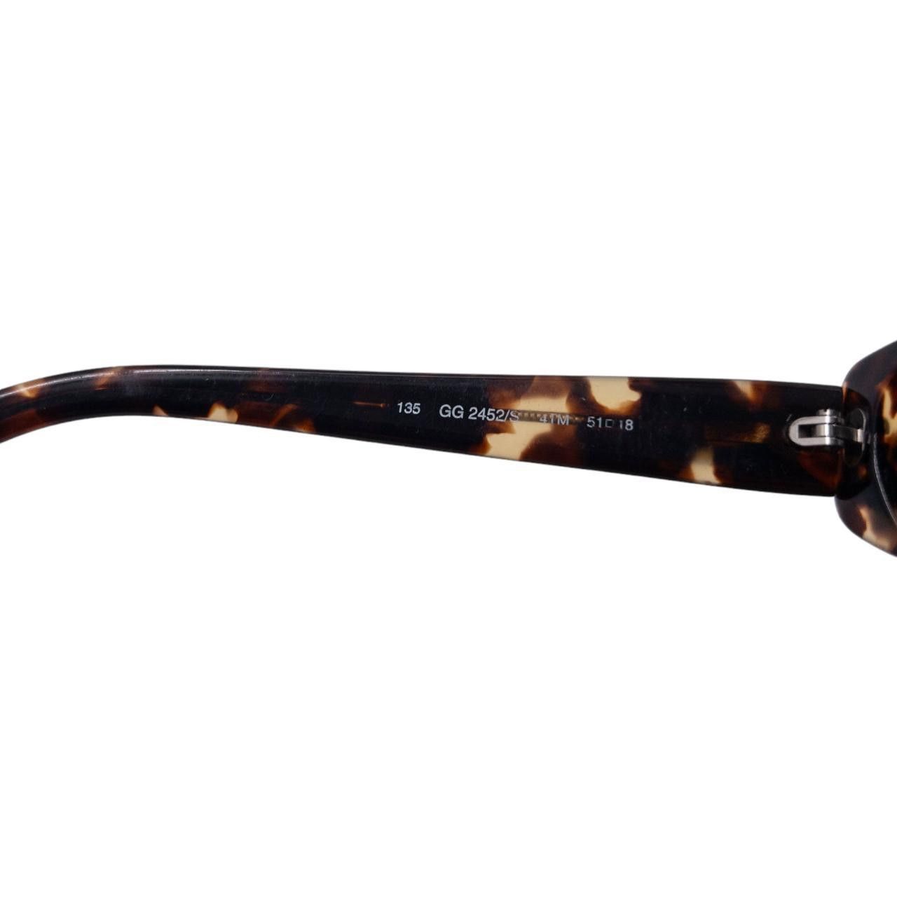 Gucci Vintage Gucci Tortoise Shell Sunglasses Size ONE SIZE - 5 Thumbnail