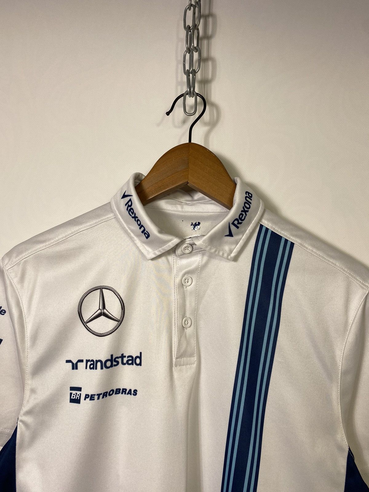 Hackett × Mercedes-Benz Hackett Williams Racing Mercedes Jersey Polo Size US S / EU 44-46 / 1 - 4 Thumbnail