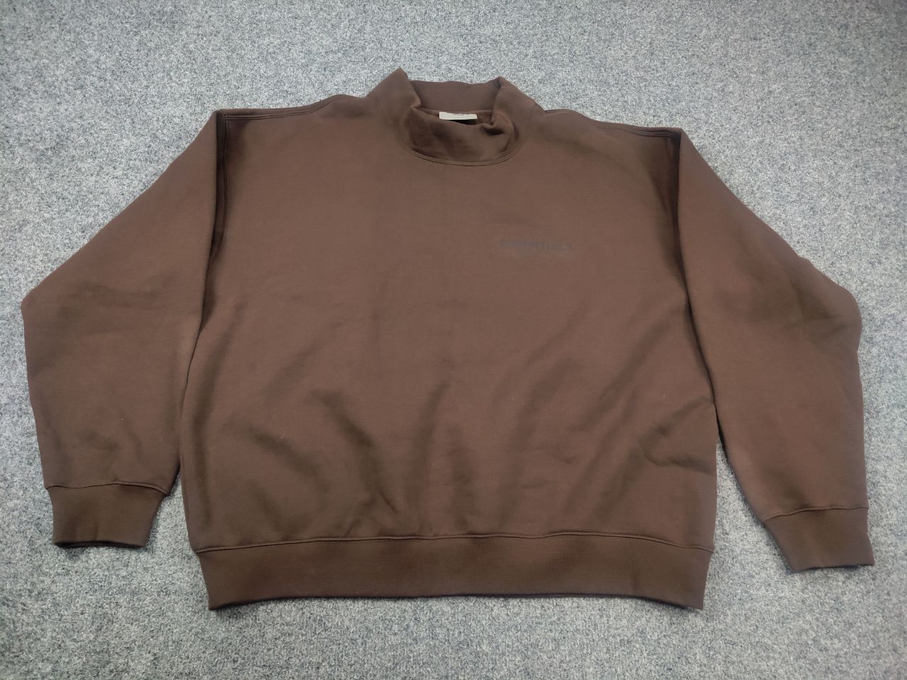 Fear of God Essentials by Fear of God Mock Neck Oversized Sweatshirt Size US XL / EU 56 / 4 - 4 Thumbnail