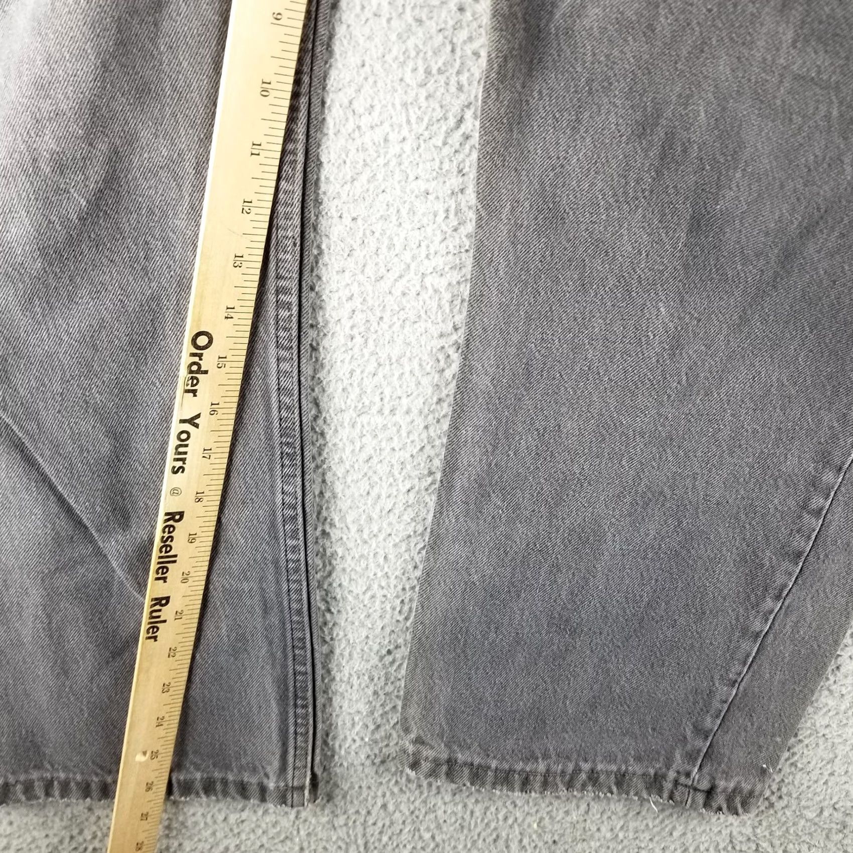 Levi's Levi's 501 Jeans Main Copper Hardware Button Fly Denim 36X27 Gray - Vintage, Regular, Men, 90s Theme, US Size US 36 / EU 52 - 6 Thumbnail