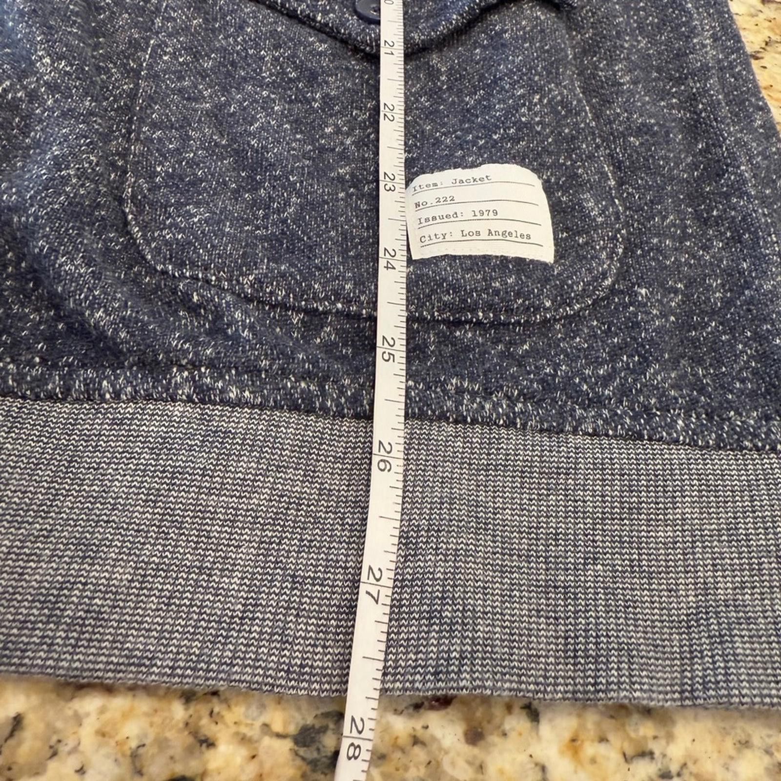 Other Adam Levine cardigan jacket heathered bluish gray SZ XL Size US XL / EU 56 / 4 - 10 Thumbnail
