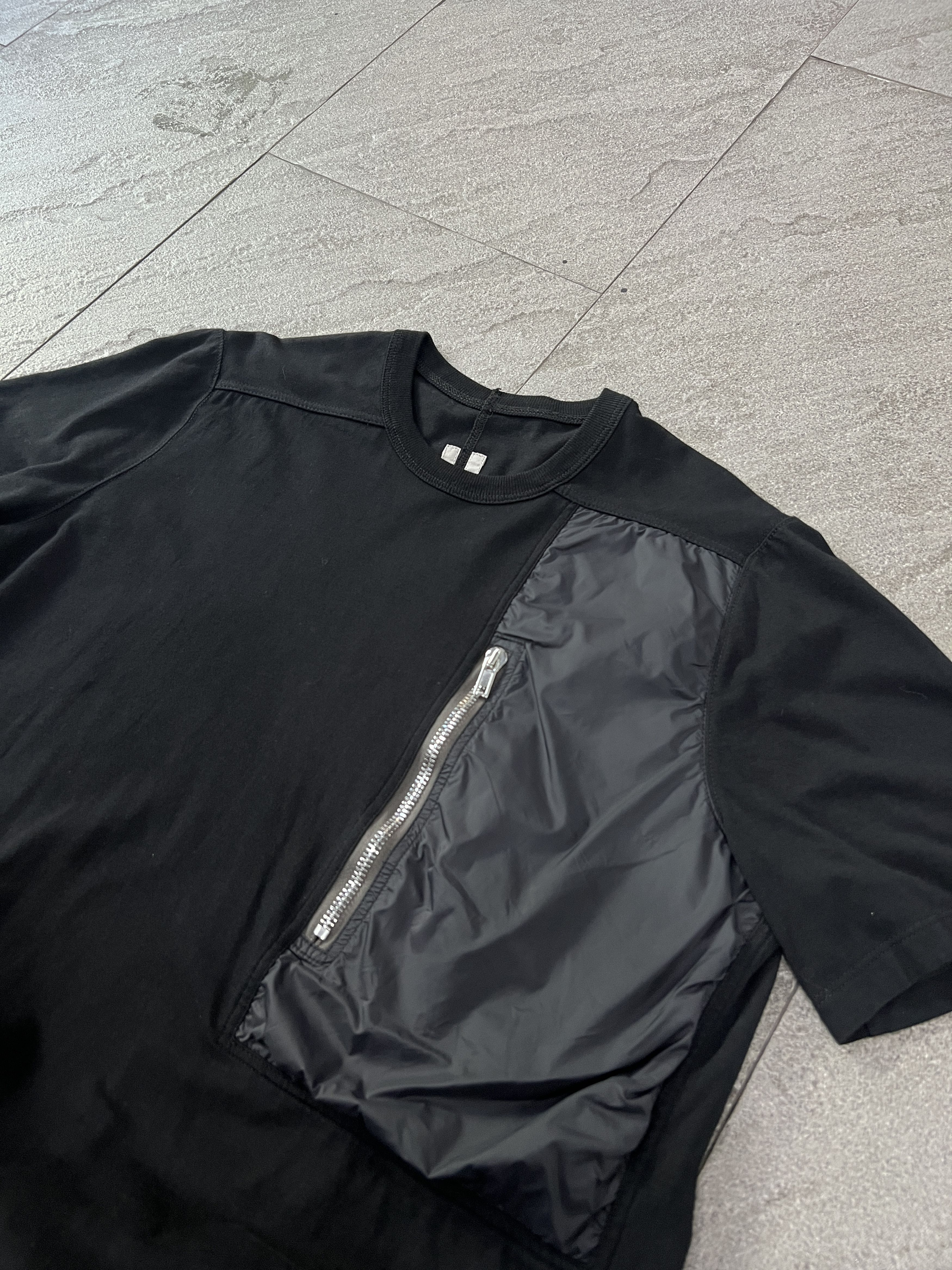 Rick Owens Rick Owens Zip Pocket Tee Black L Size US L / EU 52-54 / 3 - 3 Thumbnail