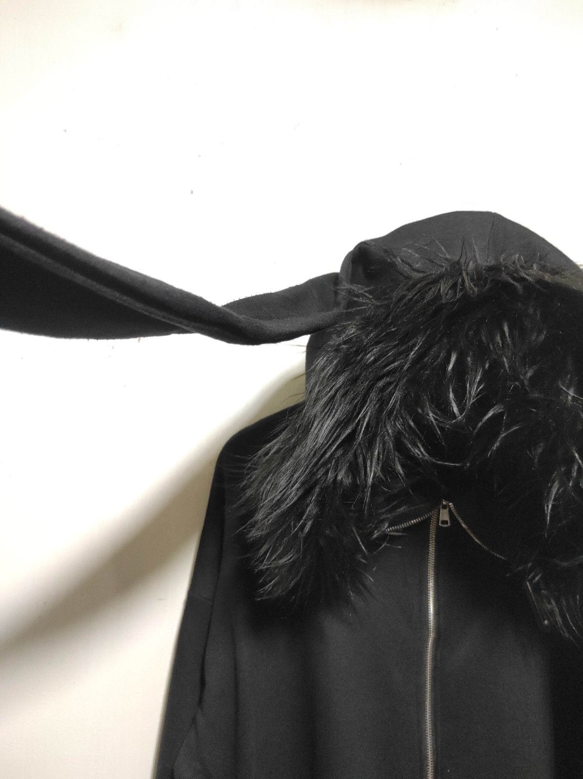Japanese Brand J.Y.F ear zipper fur hoodie LGB style Size US XL / EU 56 / 4 - 4 Thumbnail