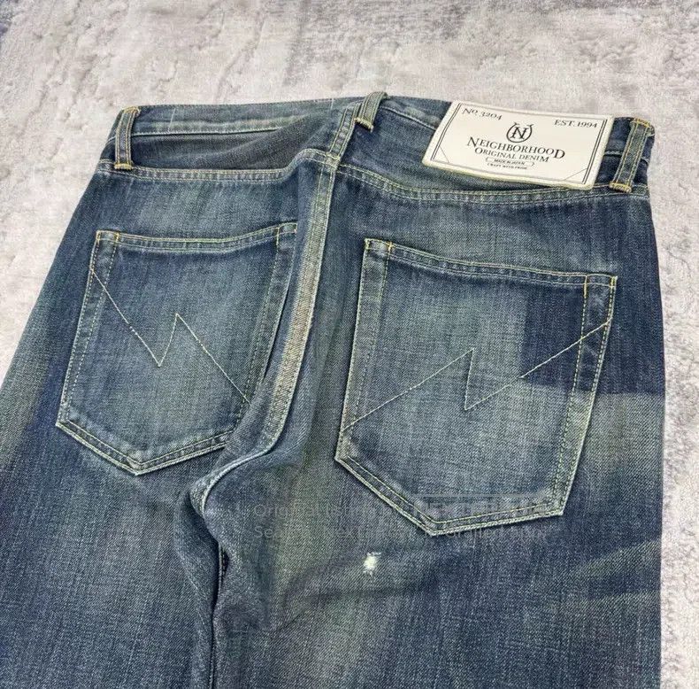 Neighborhood Neighborhood size M Basic Wash Denim Pants Size US 27 - 5 Thumbnail