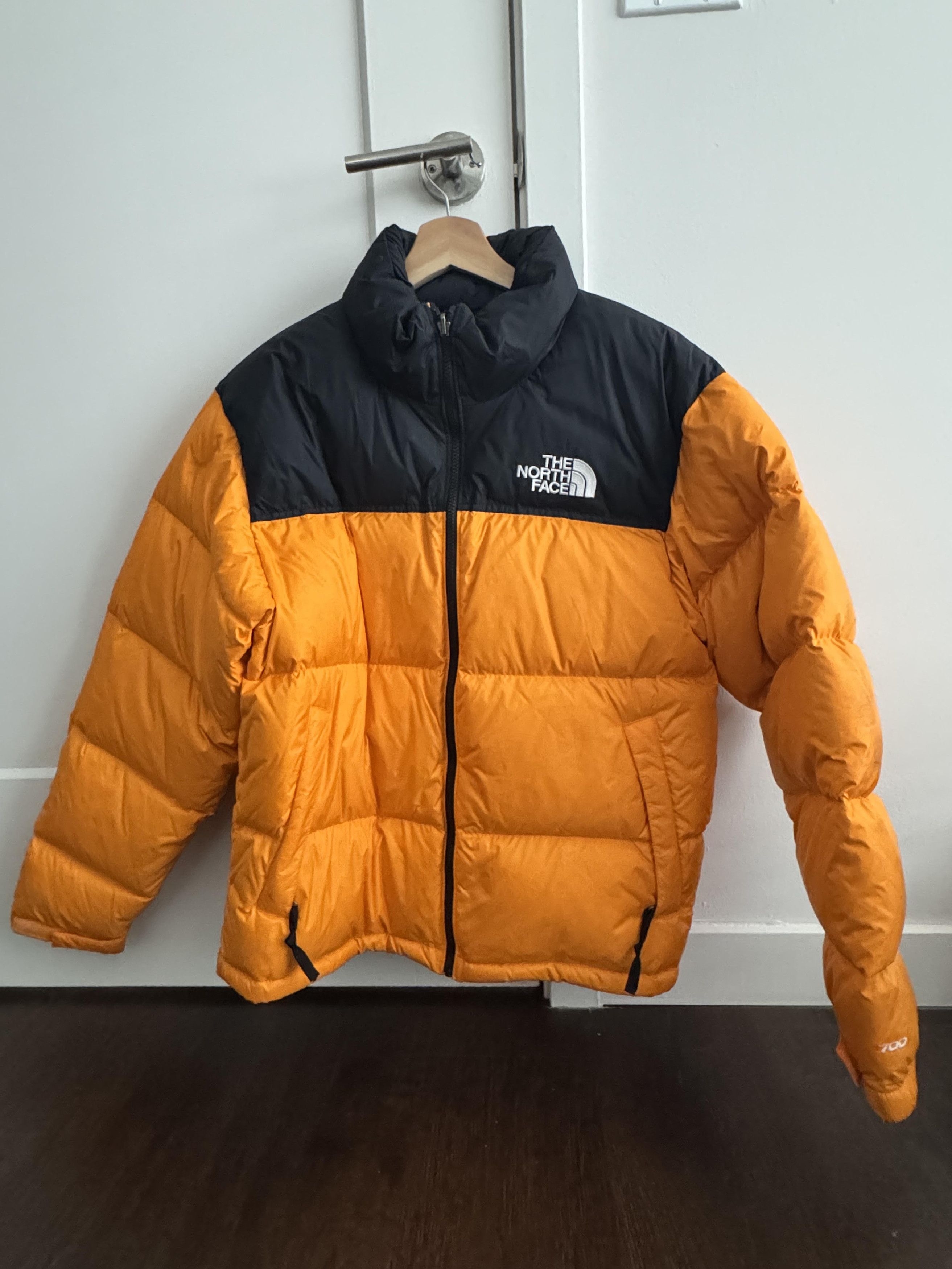 The North Face North Face Retro Nuptse Jacket (Orange) Size US M / EU 48-50 / 2 - 1 Thumbnail