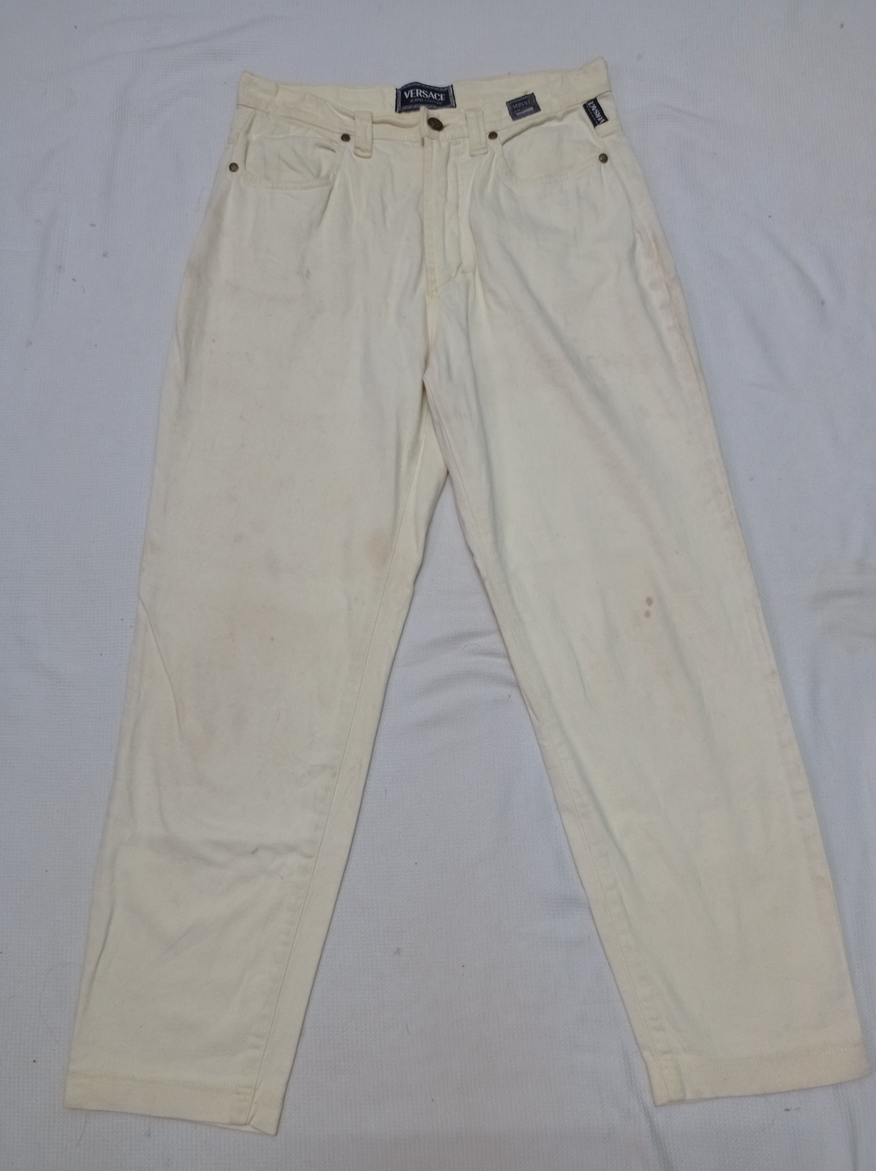 Versace Jeans Couture × Vintage Distress and Dirty Versace Jeans Couture Vintage Pants Size US 30 / EU 46 - 1 Thumbnail