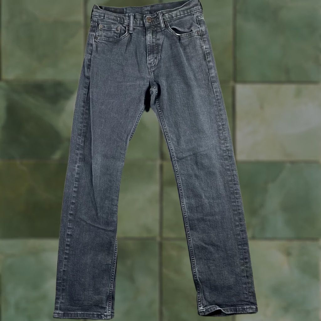 Levi's Levis 505 Jeans Mens 30x32 Charcoal Gray Wash Regular Fit Straight Denim Size US 30 / EU 46 - 1 Thumbnail