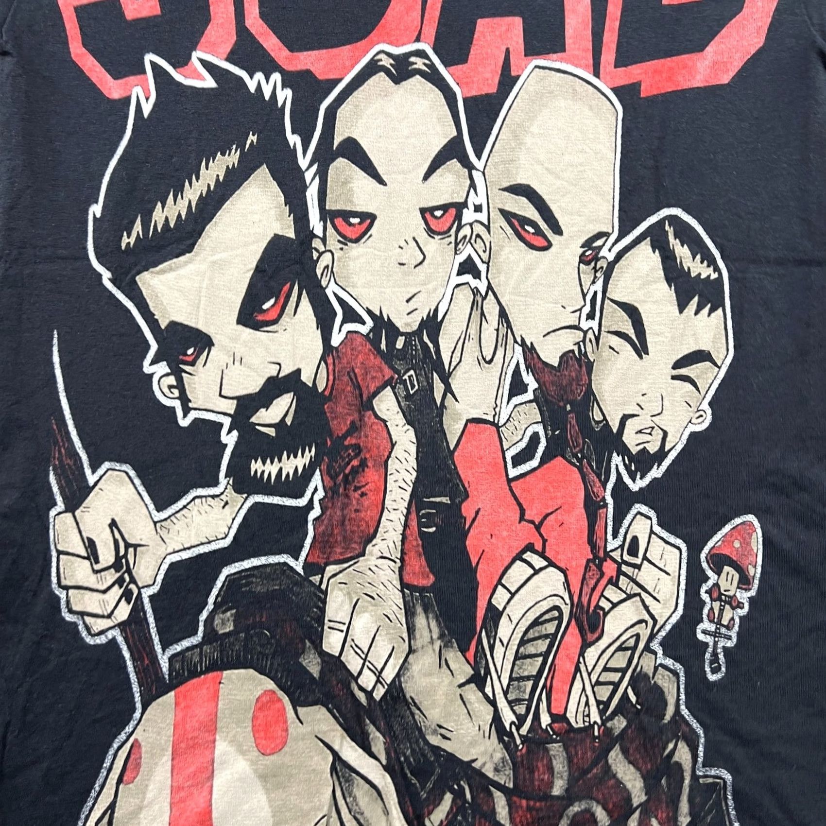 Hanes VINTAGE Hanes SOAD Cartoon T-Shirt Mens Small Black Tee Music Band Shirt Men XS Size US S / EU 44-46 / 1 - 3 Thumbnail