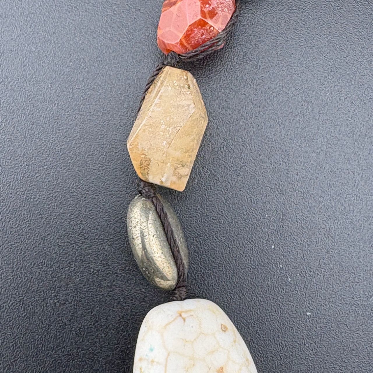 Other Silpada Sterling Silver Copper Red Agate HEATWAVE Necklace Size ONE SIZE - 11 Thumbnail