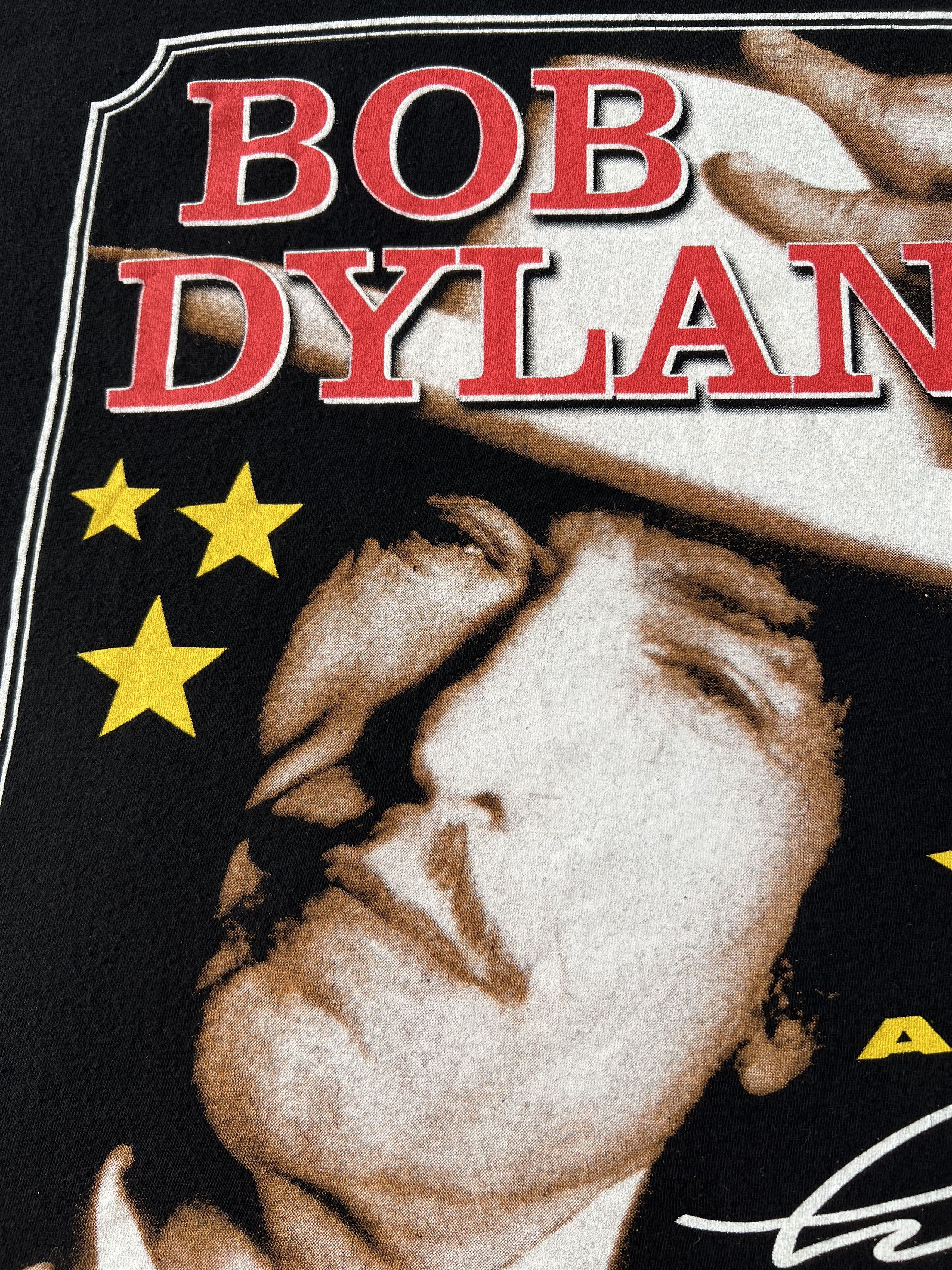 Band Tees Vintage 2003 Bob Dylan Never Ending Tour Black T-shirt Size US XL / EU 56 / 4 - 6 Thumbnail