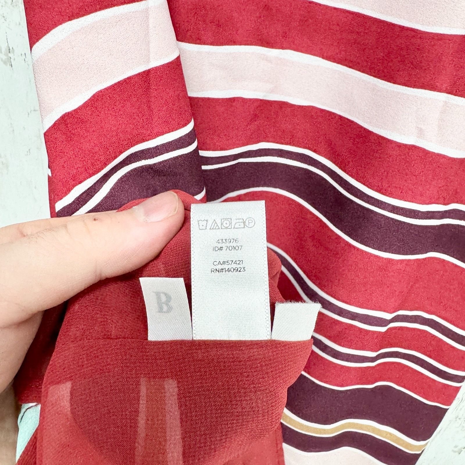 Ann Taylor Ann Taylor Loft Blouse Sz XS Stripe Sleeveless Tank Top Size XS / US 0-2 / IT 36-38 - 4 Thumbnail