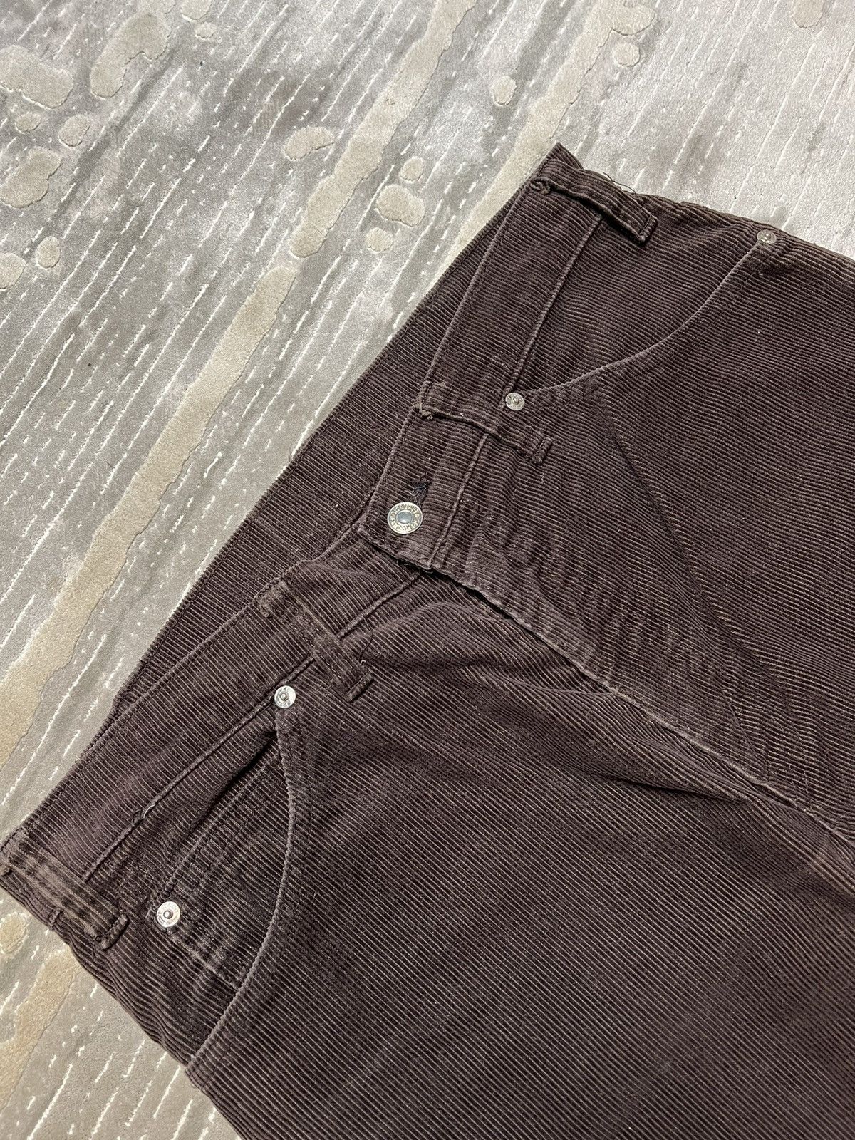 Levi's × Levi's Vintage Clothing × Vintage Levi’s vintage velvet rare pants brown y2k Size US 36 / EU 52 - 8 Thumbnail