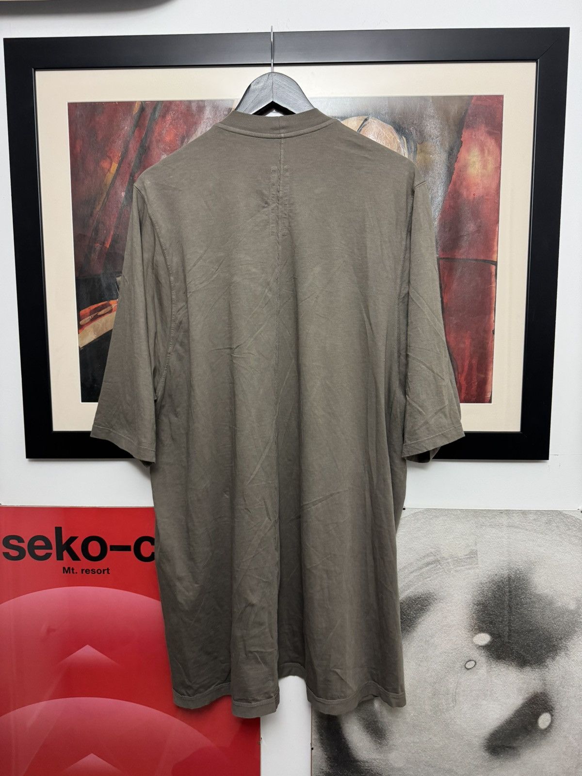 Rick Owens Drkshdw Rick Owens DRKSHDW Dark Dust Oversize Tee Designer Rare Size US S / EU 44-46 / 1 - 3 Thumbnail