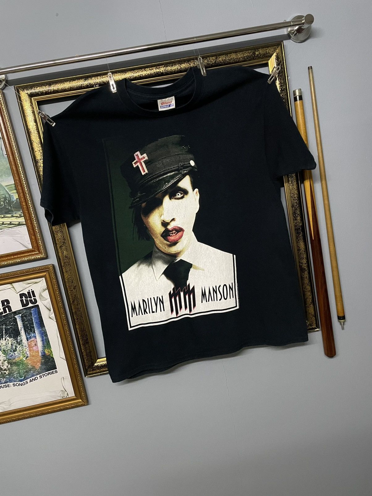 Band Tees Vintage Original Marilyn Manson Antichrist Superstar Tshirt Size US L / EU 52-54 / 3 - 2 Thumbnail