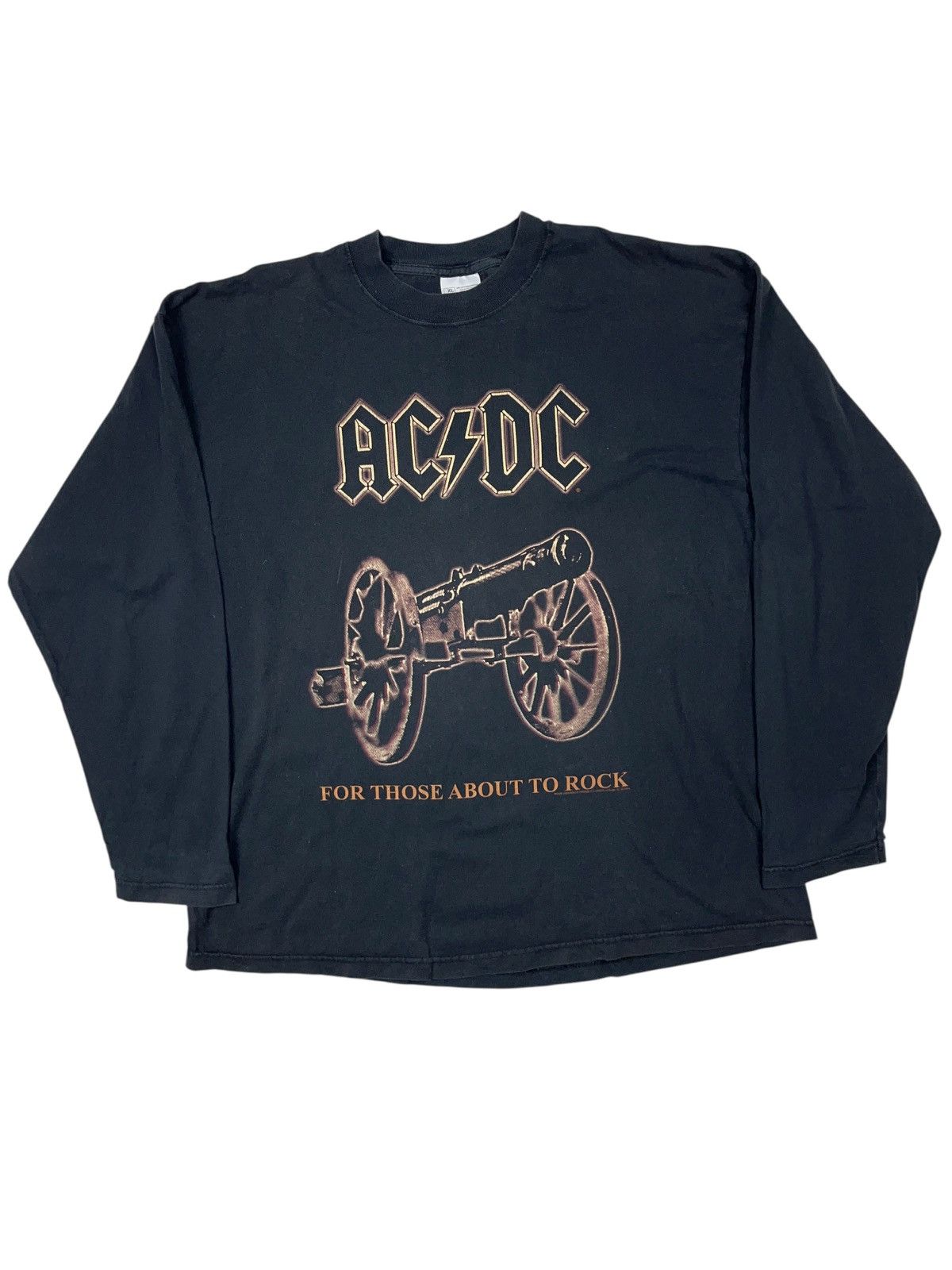 AC/DC Vintage 1999 AC/DC For Those About To Rock Long Sleeve Shirt Size US XL / EU 56 / 4 - 1 Thumbnail
