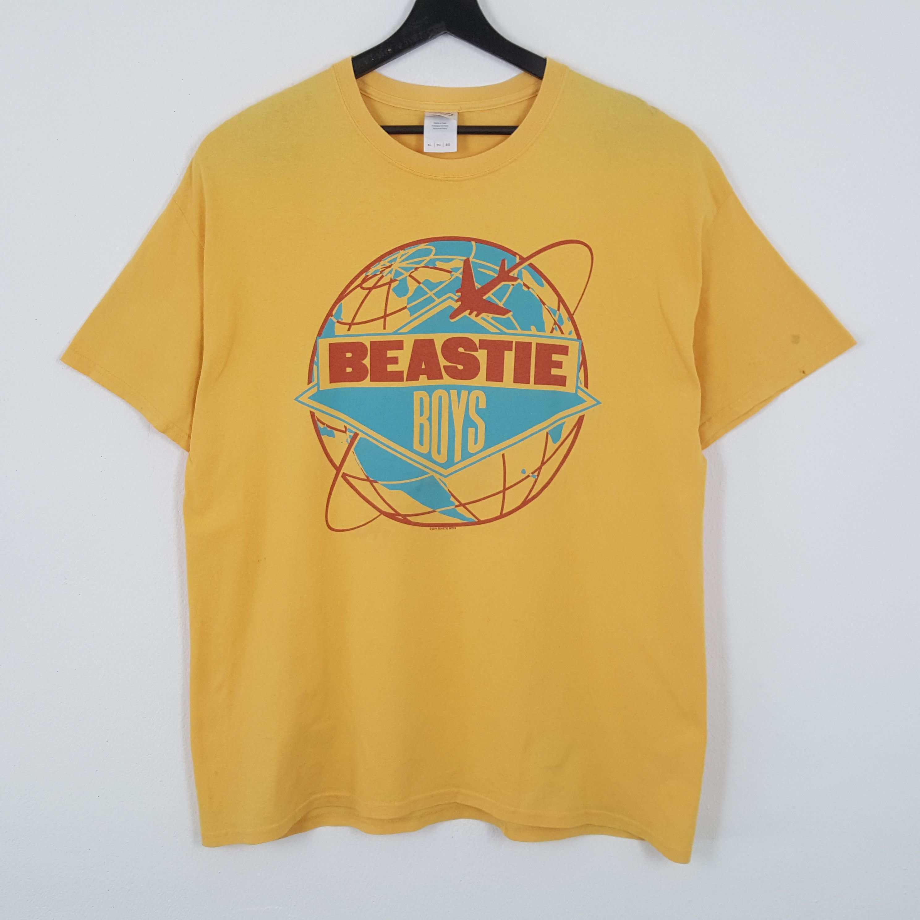 Band Tees × Vintage BESTIE BOYS Center Design Music Tshirt Size US XL / EU 56 / 4 - 1 Thumbnail