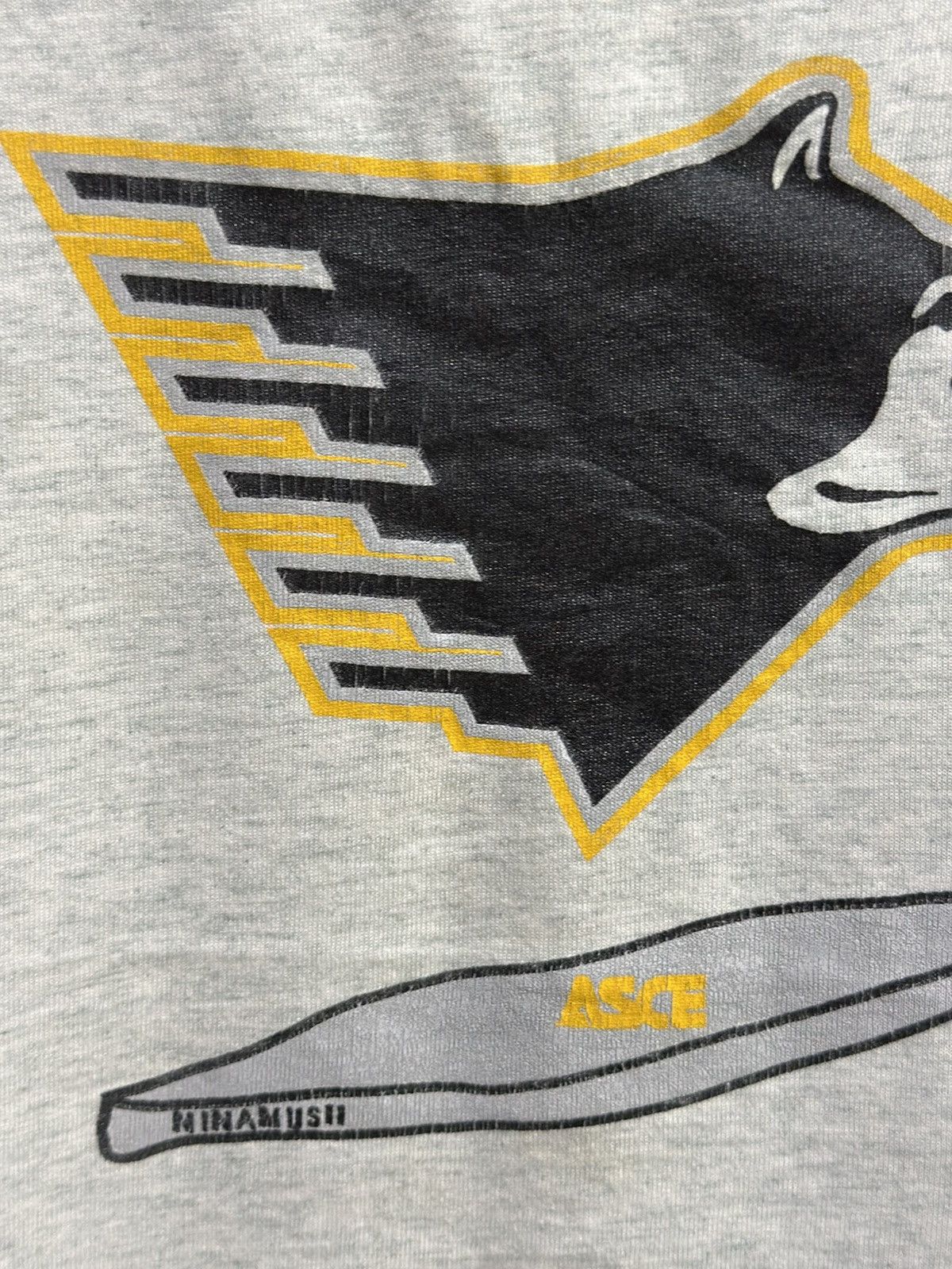 Fruit Of The Loom × Vintage Vintage Michigan Tech ASCE Faded Tee Size US XL / EU 56 / 4 - 3 Thumbnail