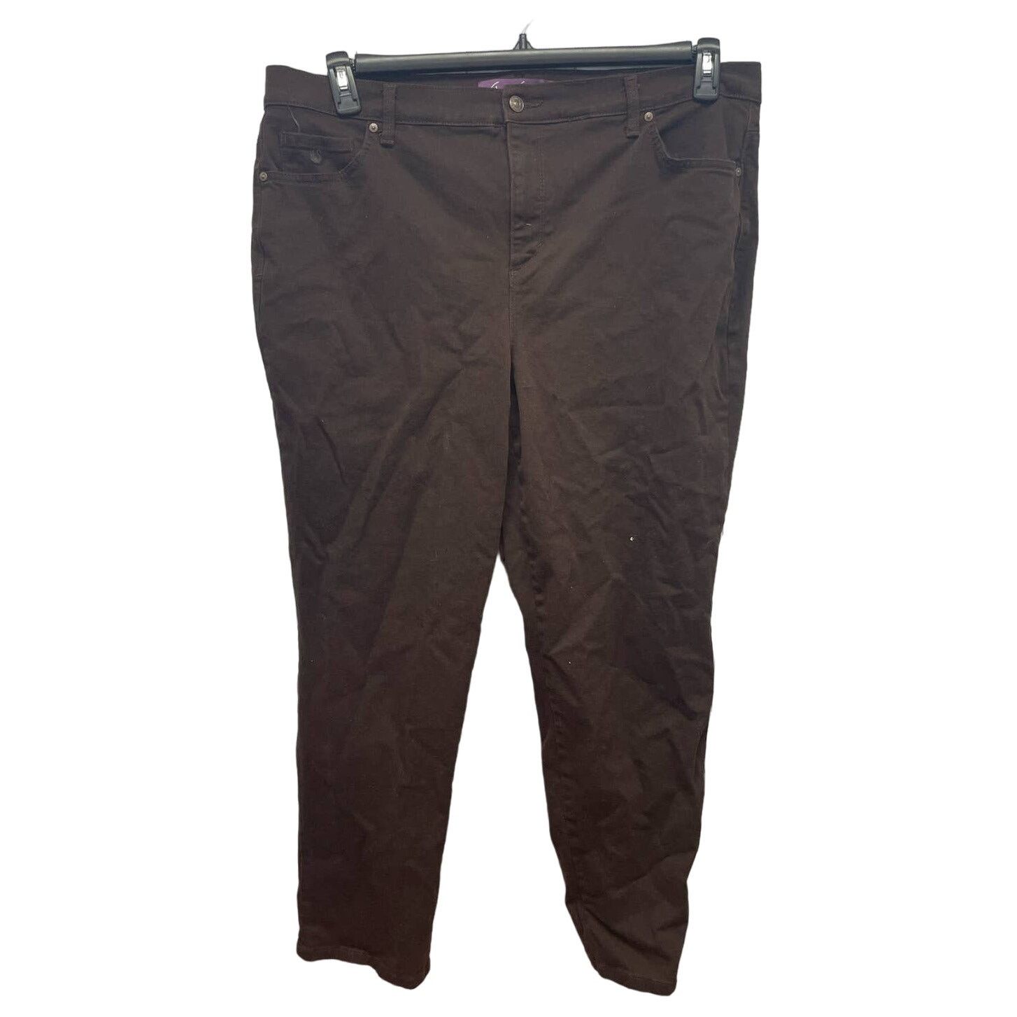 Gloria Vanderbilt New Gloria Vanderbilt 18W Amanda Trouser PolyCotton Pants Size 40" / US 18 - 1 Thumbnail