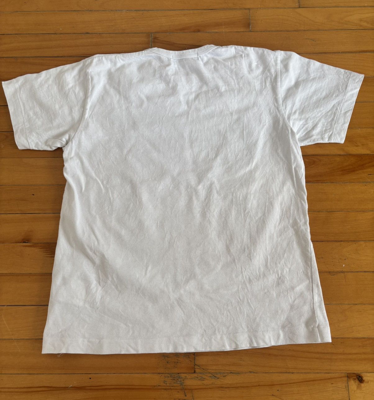 Comme des Garcons Black Black Comme des Garçons Typography Print T-Shirt Mens Size M Size M / US 6-8 / IT 42-44 - 2 Thumbnail