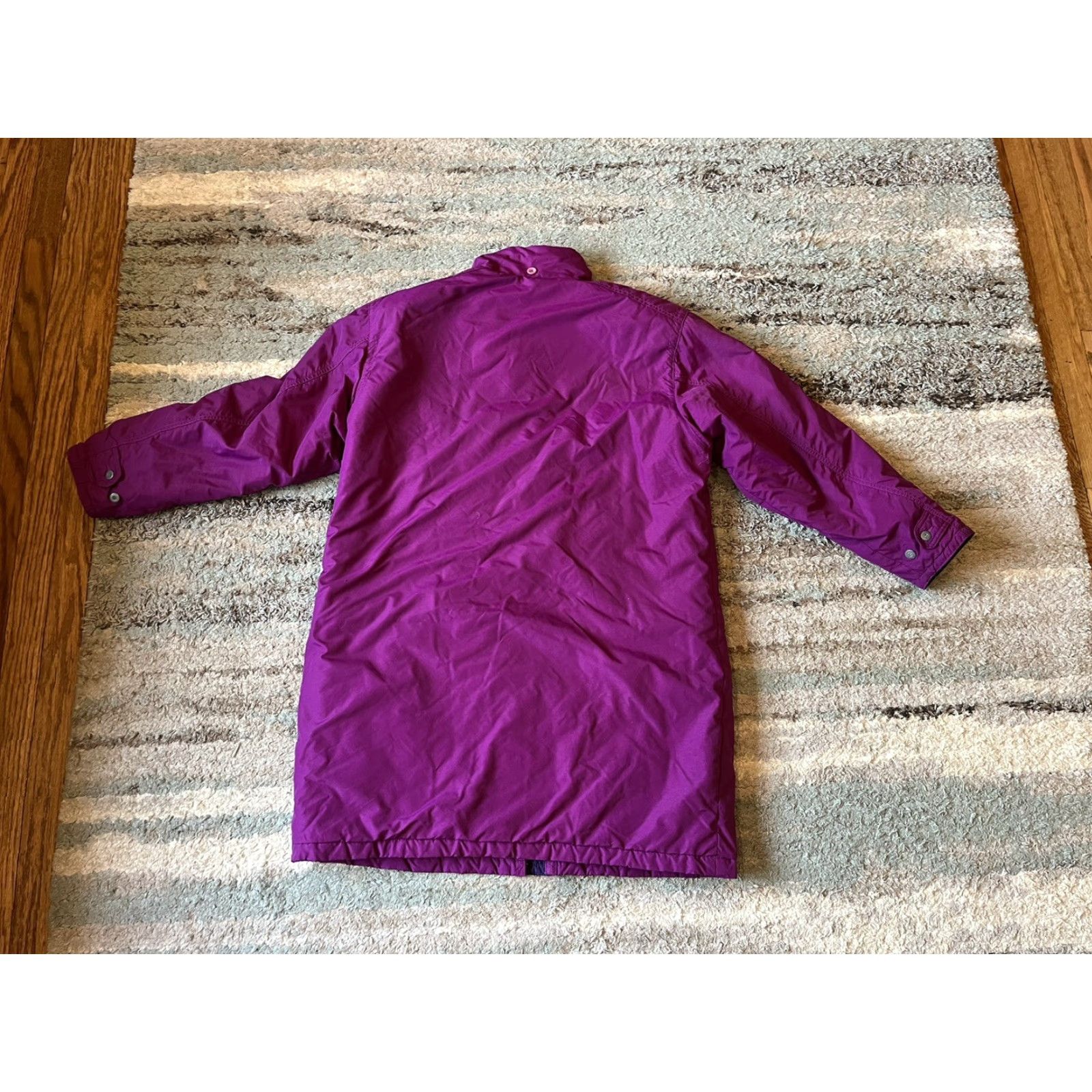 Vintage VINTAGE LL Bean Women's Full Zip Jacket Coat Purple 1X USA Purple Full Zip 1X Womens Jacket Size XL / US 12-14 / IT 48-50 - 2 Thumbnail