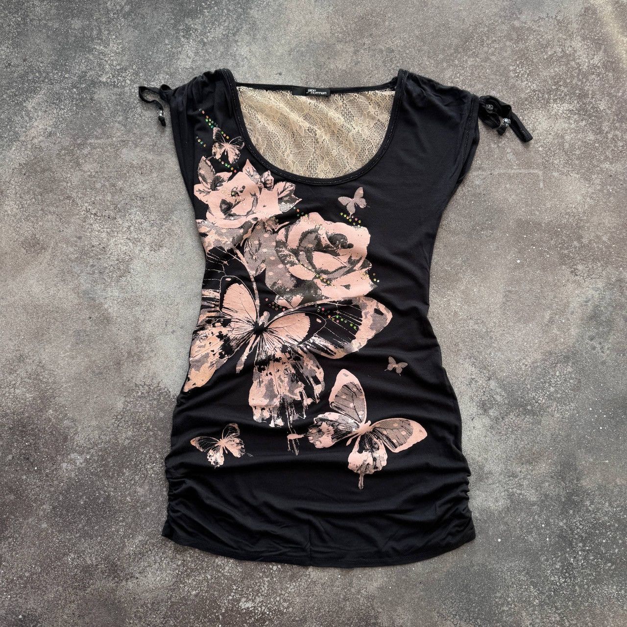 Hysteric Glamour Jane Norman Vintage Y2K Glam Floral T-Shirt Size US M / EU 48-50 / 2 - 1 Thumbnail
