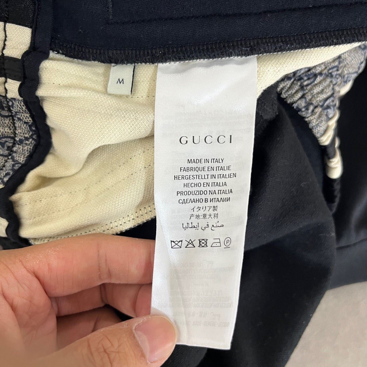 Gucci Gucci Size M Black serpentine trousers 2501-Nextarrow Size US 30 / EU 46 - 3 Thumbnail