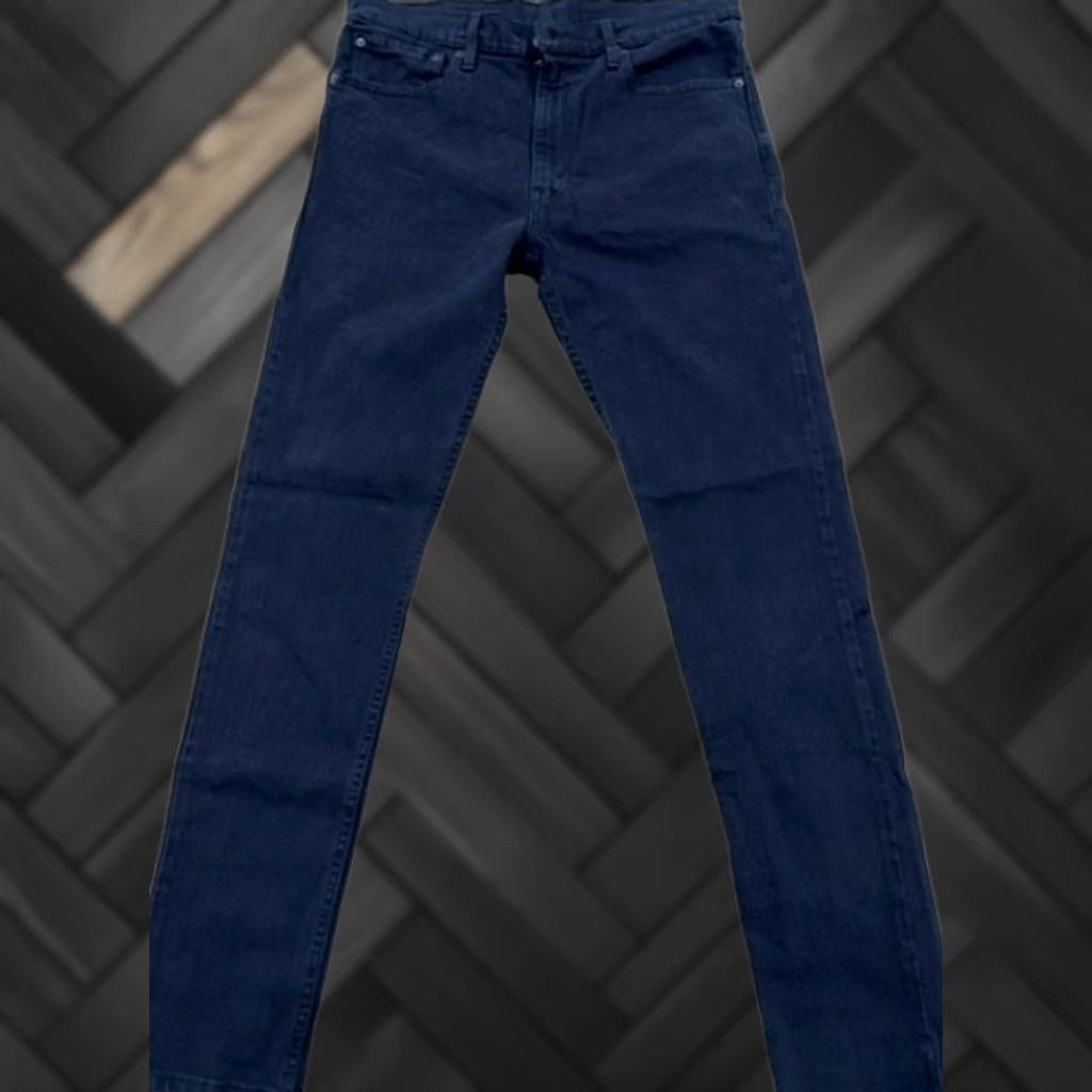 Levi's Levi's Men's 512 Slim Taper Jeans Dark Navy 34x34 Size US 34 / EU 50 - 1 Thumbnail