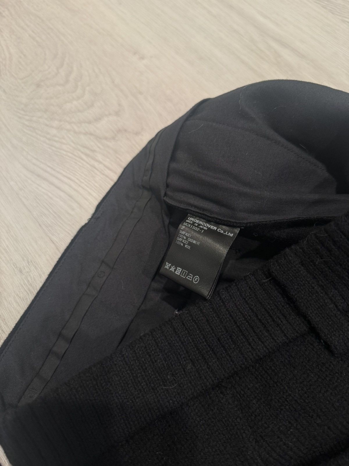 Undercover f/w 2015 50/50 wool cashmere dress pants!! Size US 30 / EU 46 - 7 Thumbnail