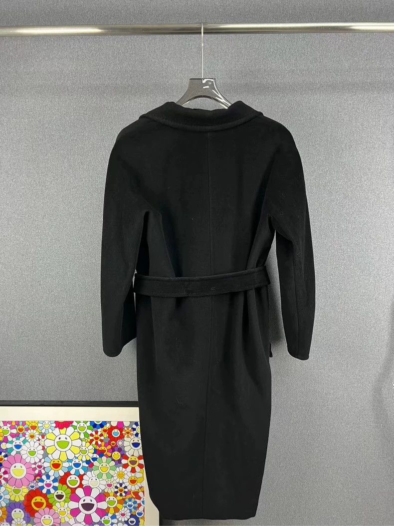 Max Mara Max Mara Black 101801 coat Size S / US 4 / IT 40 - 2 Thumbnail