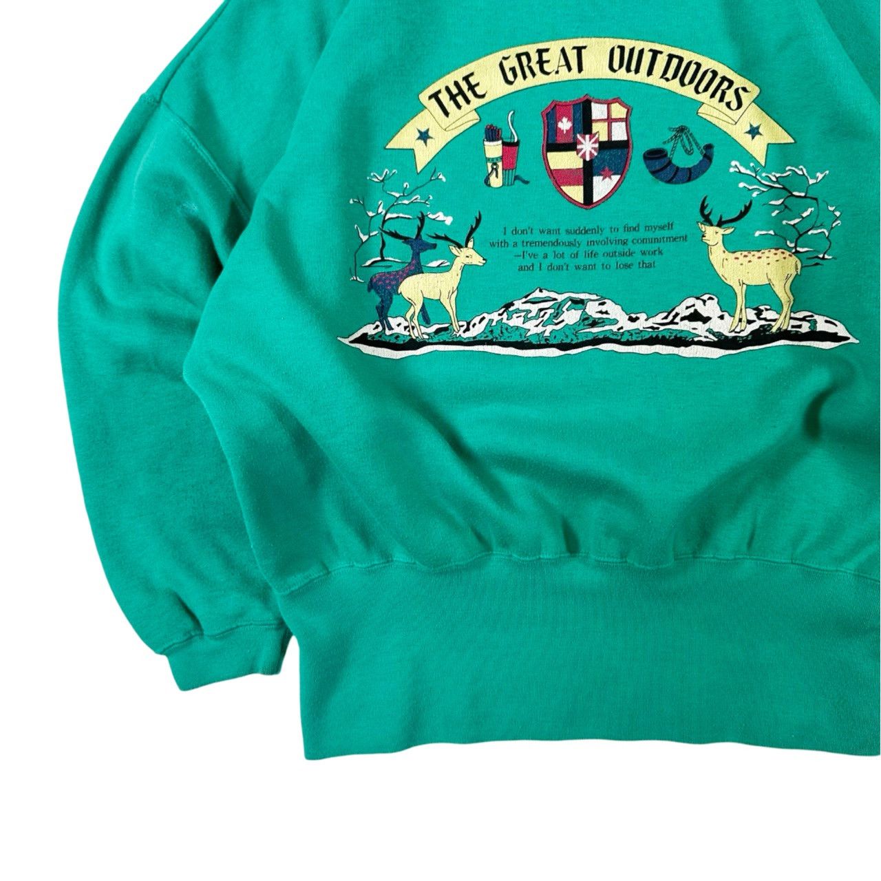 Vintage Vintage 90s The Great Outdoors Big Print Nature Heavy Size US L / EU 52-54 / 3 - 3 Thumbnail