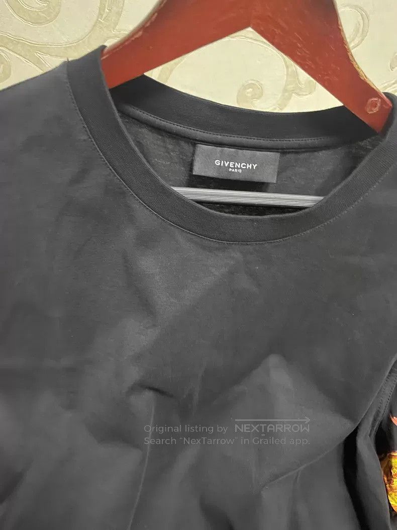 Givenchy Givenchy Black Short Sleeve T-Shirt Size US L / EU 52-54 / 3 - 3 Thumbnail