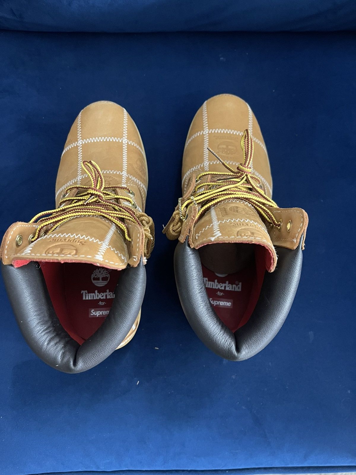 Supreme × Timberland Supreme(WHEAT) timberland 6” Premium waterproof Size US 7.5 / EU 40-41 - 7 Thumbnail