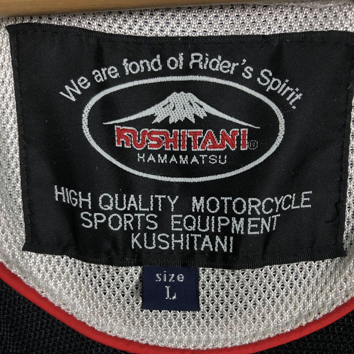 Vintage 📌Vintage Biker Jacket Racing Wear Rider Kushitani Hamamatsu Size US L / EU 52-54 / 3 - 21 Thumbnail