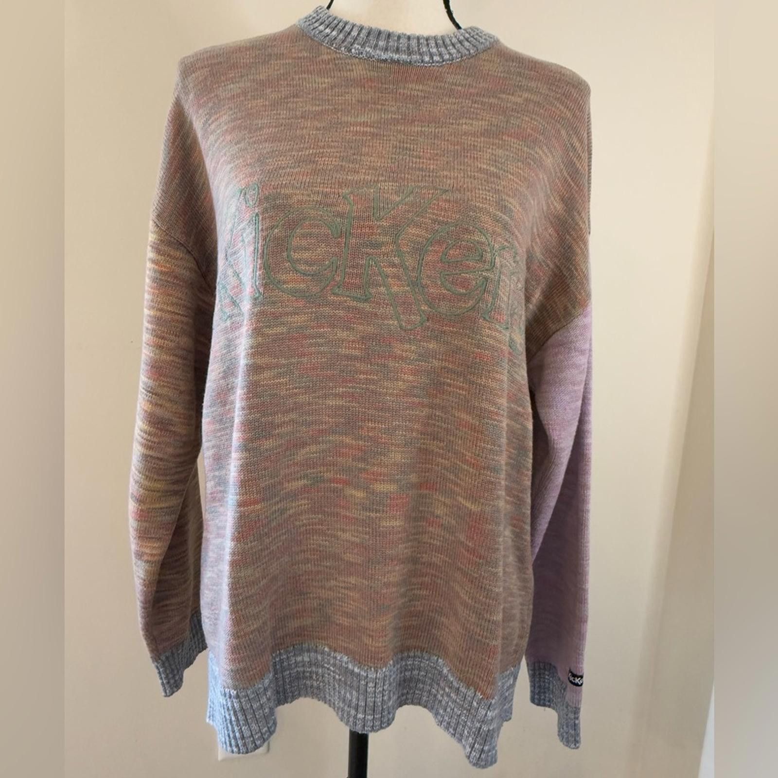 Kickers Kickers wool blend multicolored embroidered boho sweater XS Size XS / US 0-2 / IT 36-38 - 1 Thumbnail