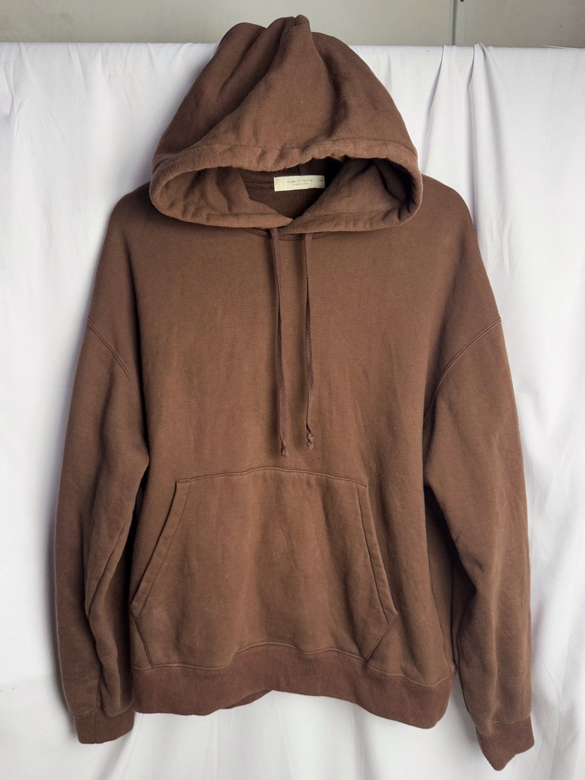 Beauty Beast × Hysteric Glamour × Japanese Brand Public Tokyo Japanese Brown Hoodie Kante West Styled Size US M / EU 48-50 / 2 - 1 Thumbnail