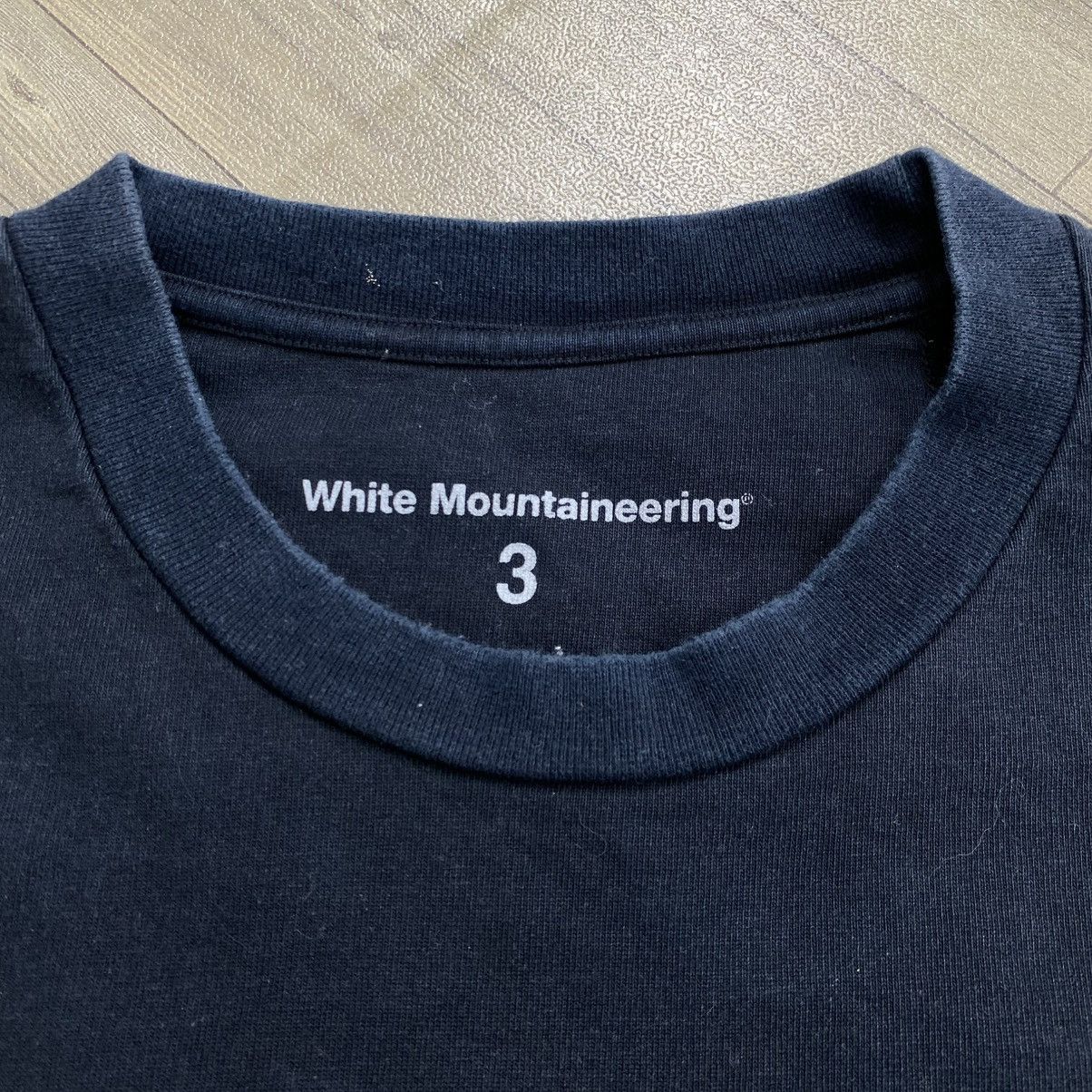 White Mountaineering White Mountaineering X Denham Spell Out T Shirt Long Sleeve Size US L / EU 52-54 / 3 - 7 Thumbnail