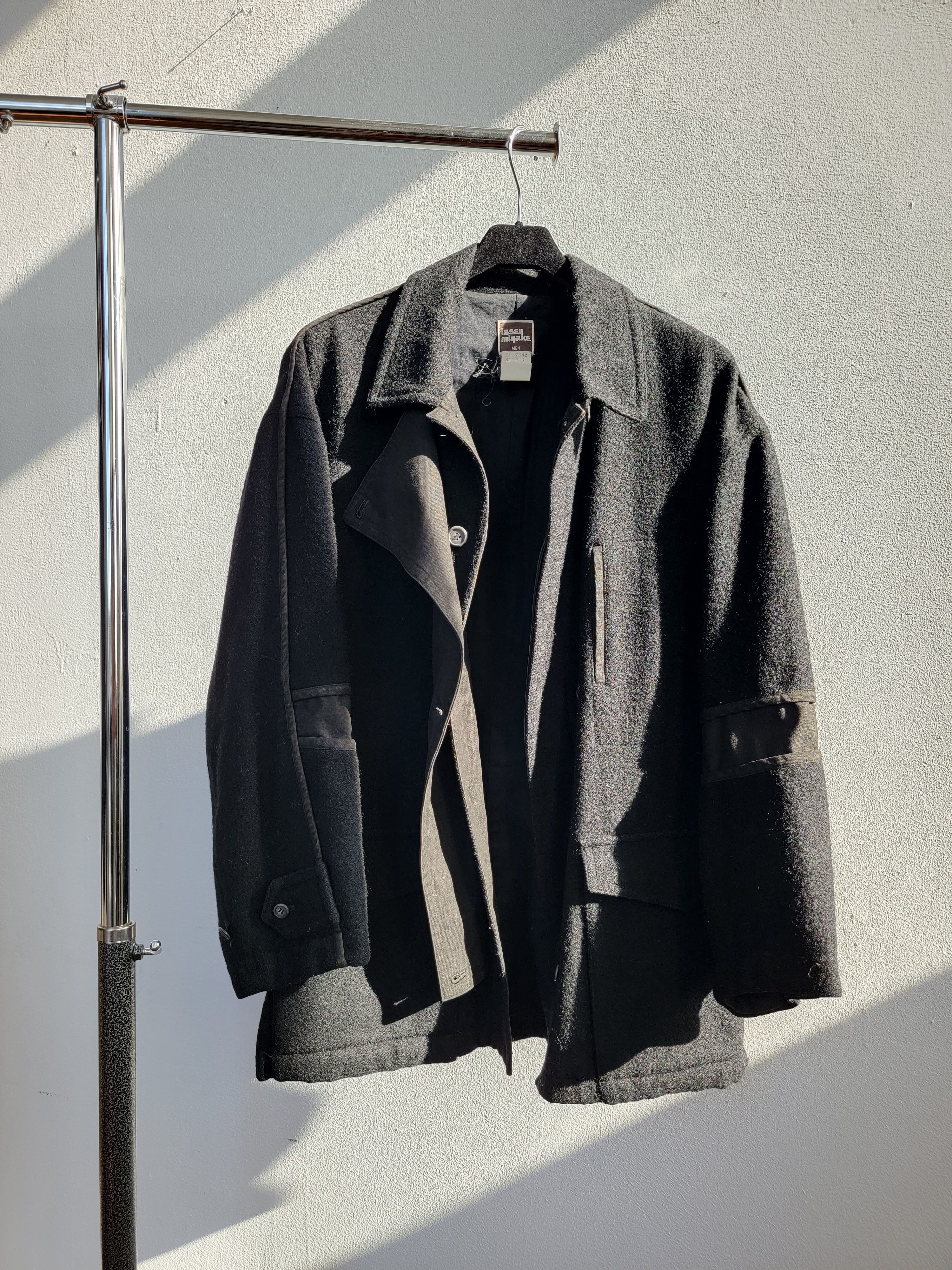 Issey Miyake Archival 1970s Boiled Wool Jacket Size US S / EU 44-46 / 1 - 4 Thumbnail