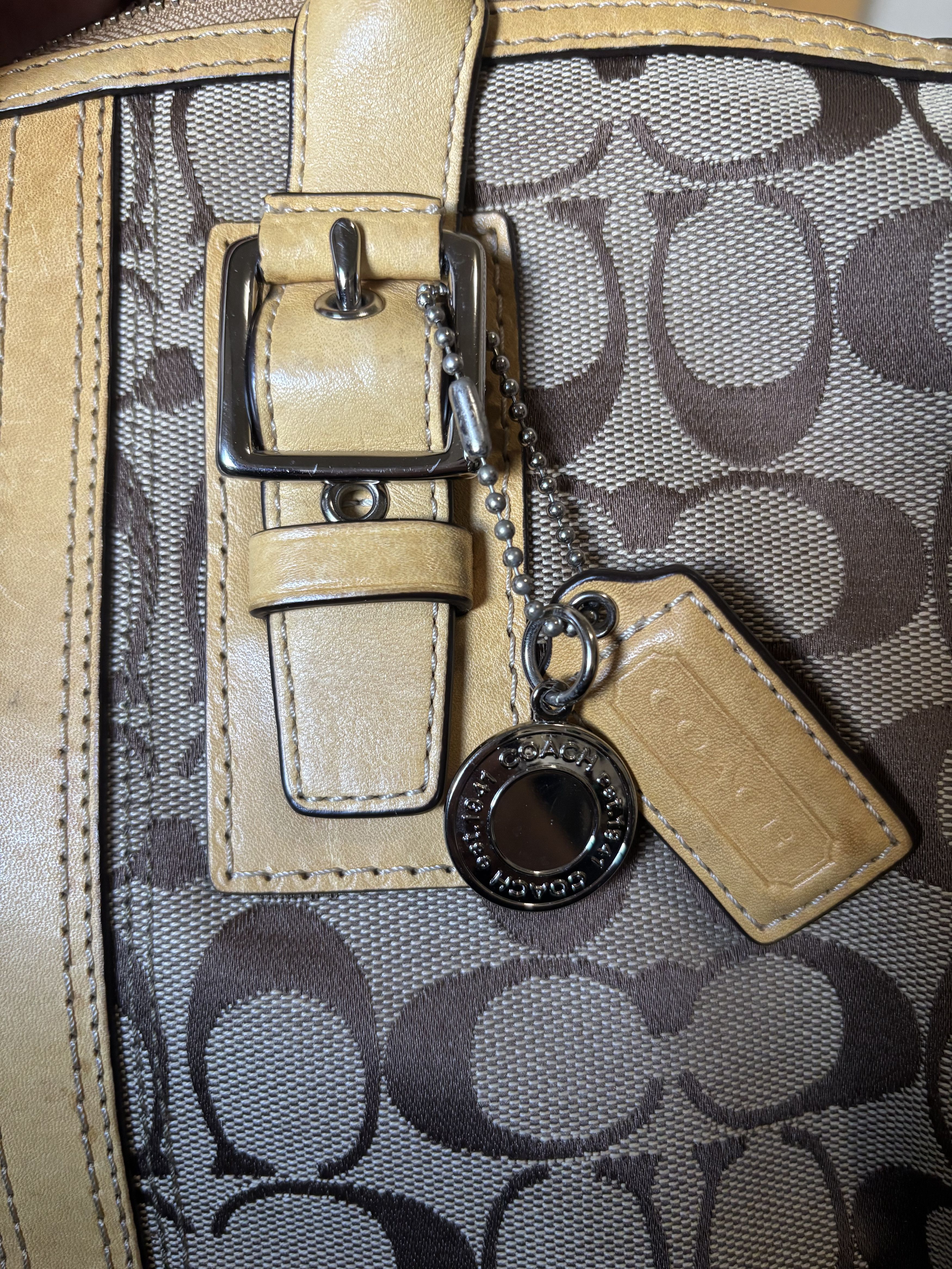 Coach Coach Satchel in Signature Canvas with Zebra Print Accent Size ONE SIZE - 3 Thumbnail