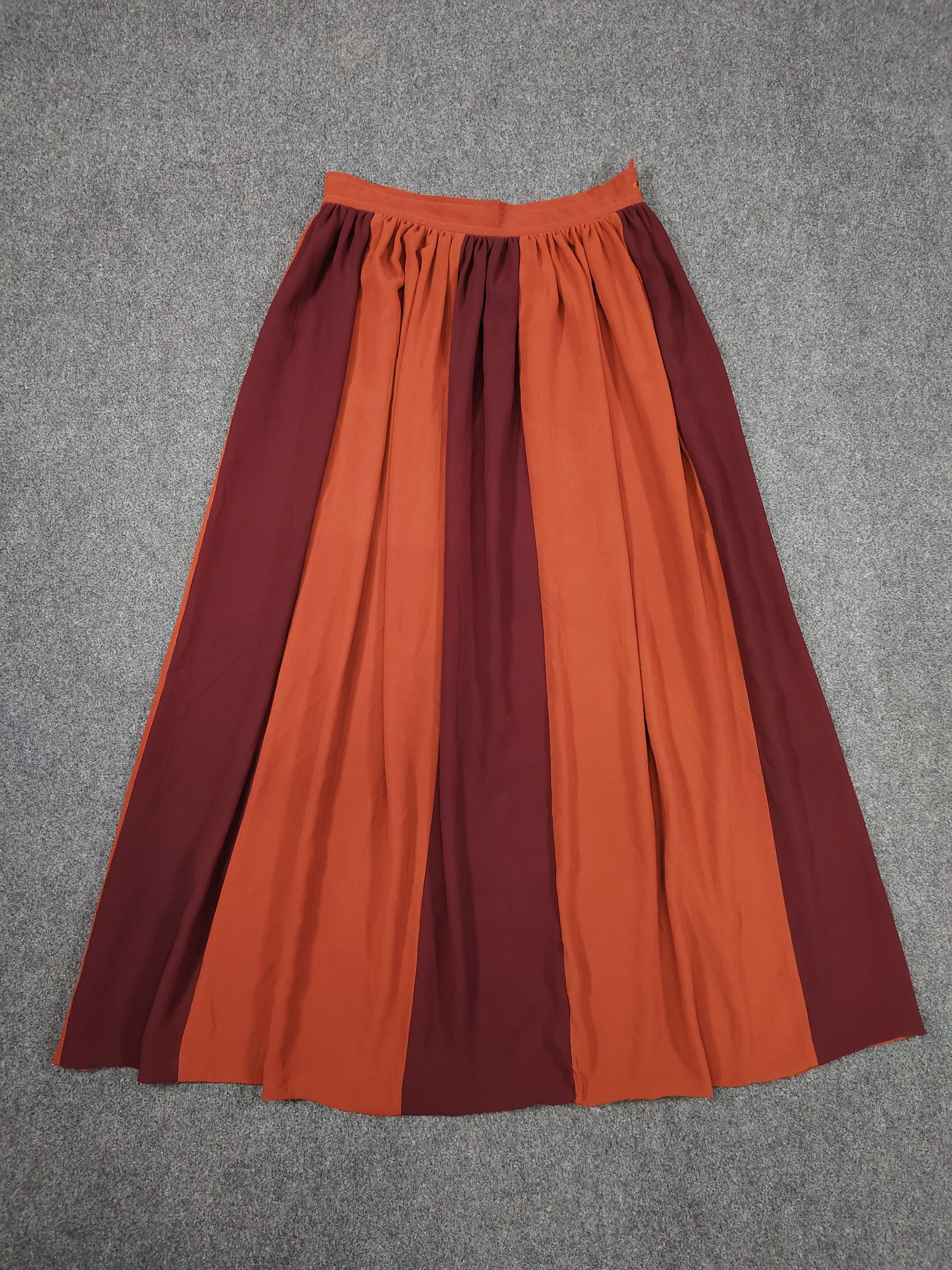 Comme des Garcons AD88 CDG📕 Archive Experimental Minimalist Color Block Skirt Size 28" / US 6 / IT 42 - 1 Thumbnail