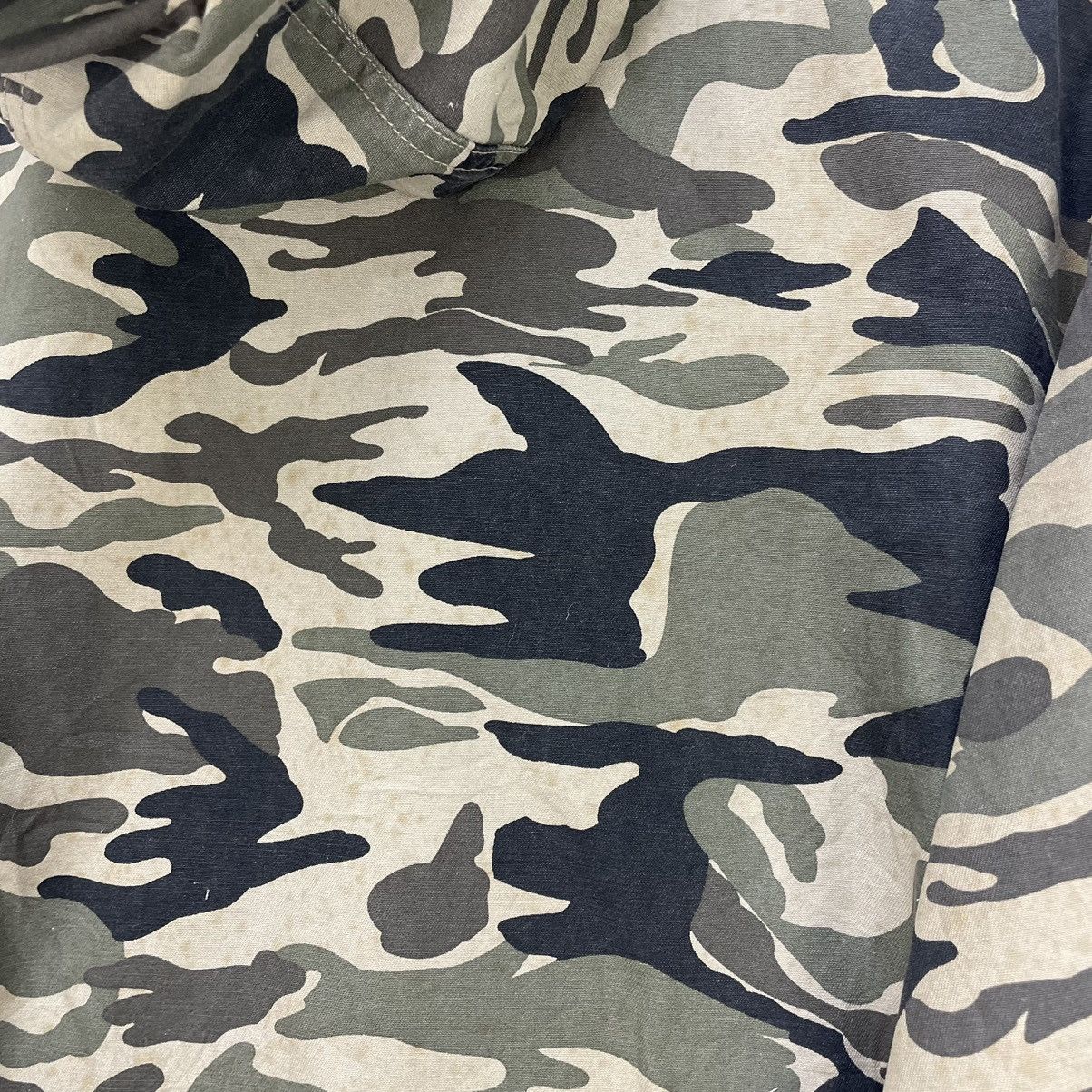 Mossy Oaks × NFL Japanese Brand RedSkin Camo Hooded Army Jacket Size US M / EU 48-50 / 2 - 6 Thumbnail