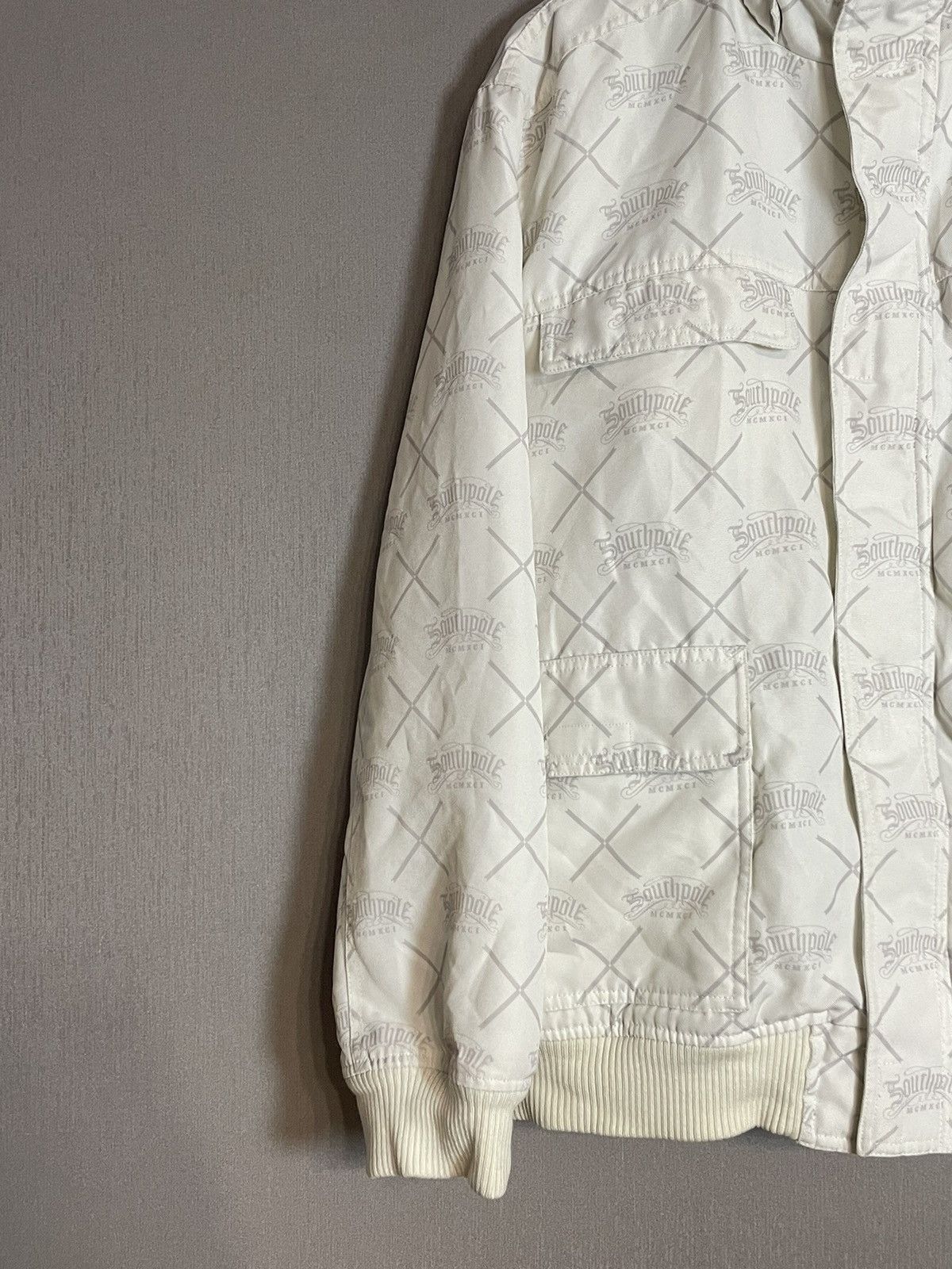 Southpole × Vintage Vintage 00s Southpole Skater Monogram Oversized Jacket Size US XL / EU 56 / 4 - 3 Thumbnail