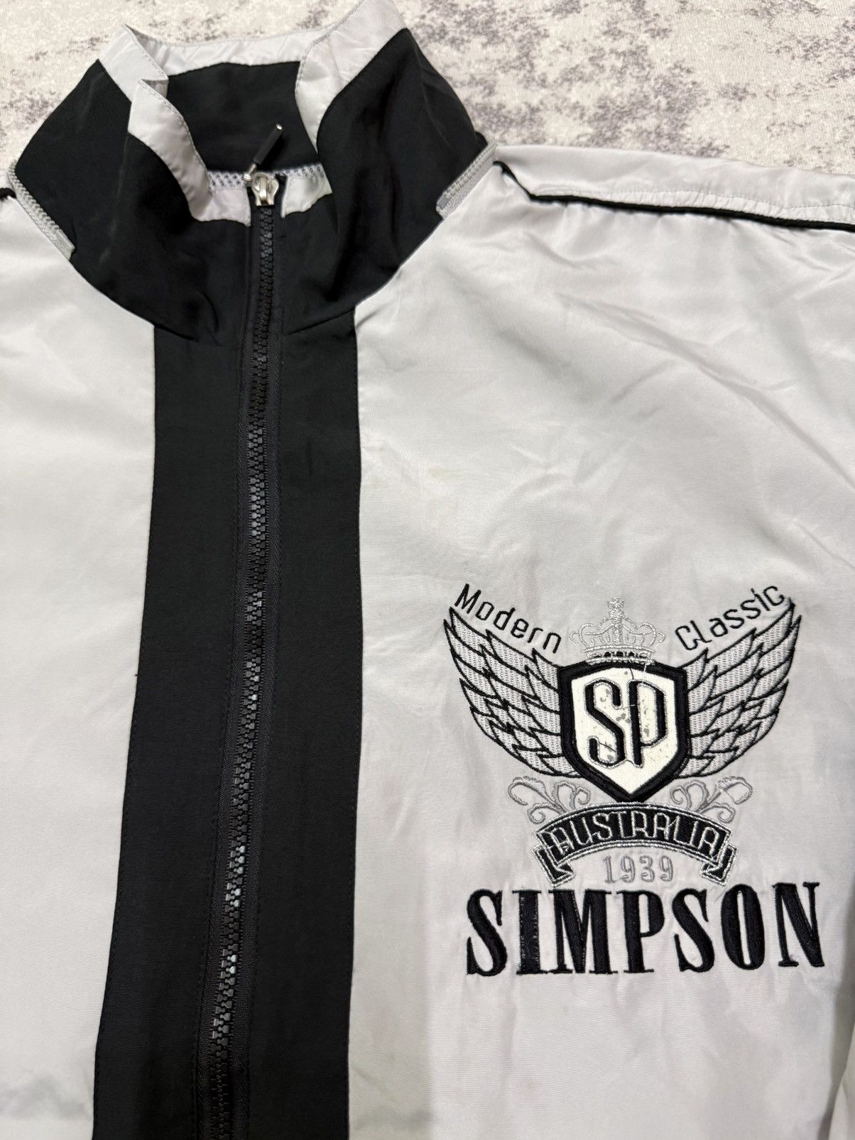 The Simpsons Vintage Simpson Sport Windbreaker Jacket Size US L / EU 52-54 / 3 - 7 Thumbnail