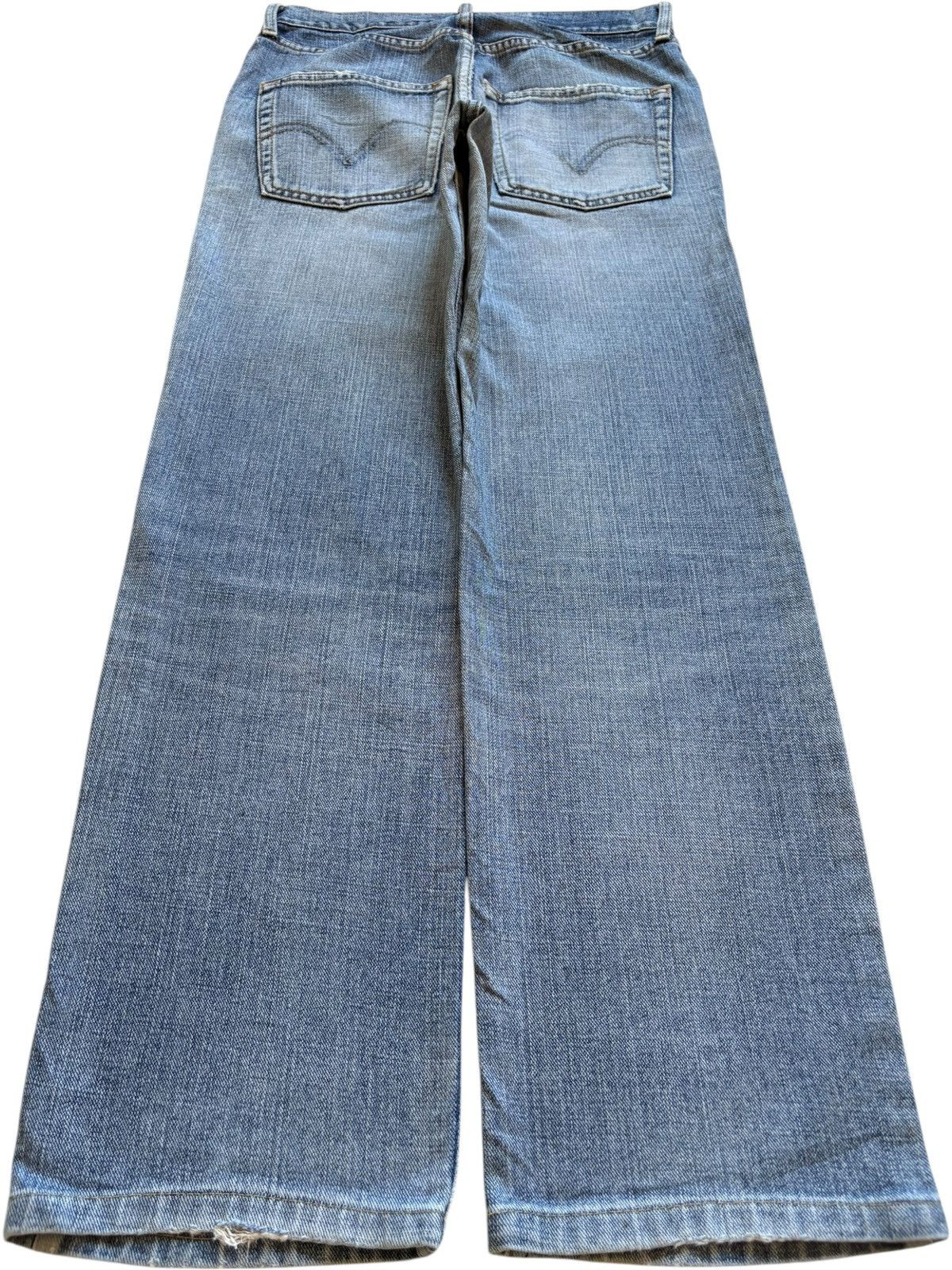 Levi's Vintage 90s Levis 533 Faded Wash Distressed Loose Jeans Size US 30 / EU 46 - 2 Thumbnail