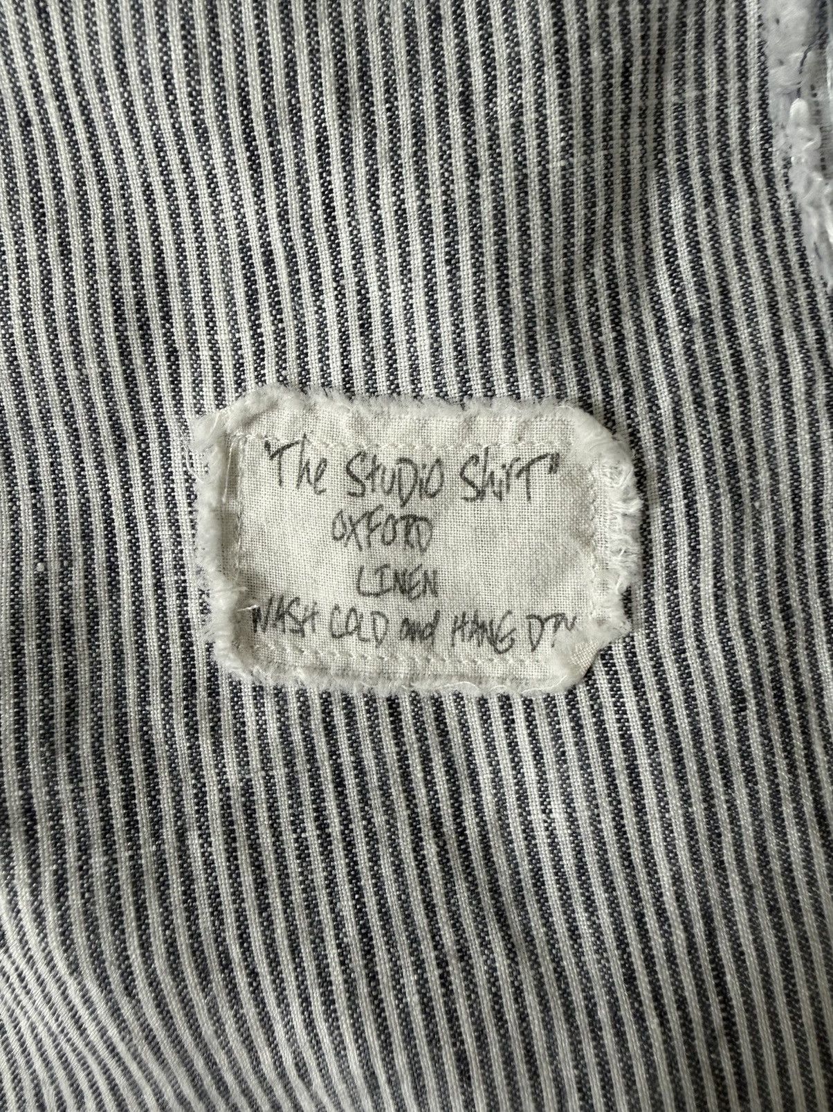 Greg Lauren Greg Lauren “The Studio Shirt” Button Up Size XS / US 0-2 / IT 36-38 - 7 Thumbnail
