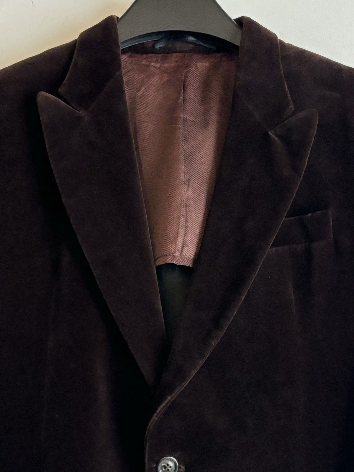 Maison Margiela Maison Martin Margiela | AW2001 Velvet Suit Jacket Size 48R - 3 Thumbnail