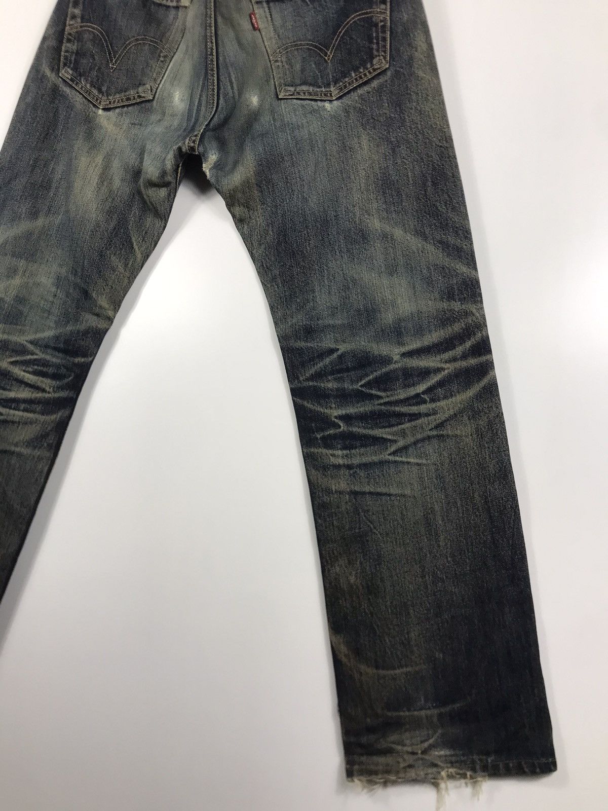Levi's ⚡️Vintage Y2K Levi’s 501 Distressed Style Denim Size US 32 / EU 48 - 12 Thumbnail