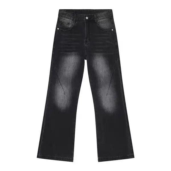 VIBE washed faded ripped y2k flared jeans Size US 28 / EU 44 - 5 Thumbnail