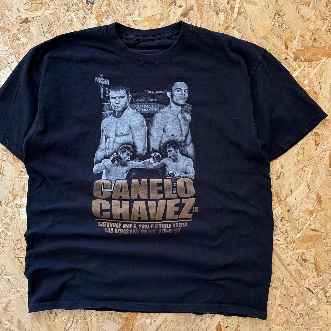 Vintage Vintage Y2k Canelo Alvarez Boxing T Shirt Size US L / EU 52-54 / 3 - 2 Thumbnail